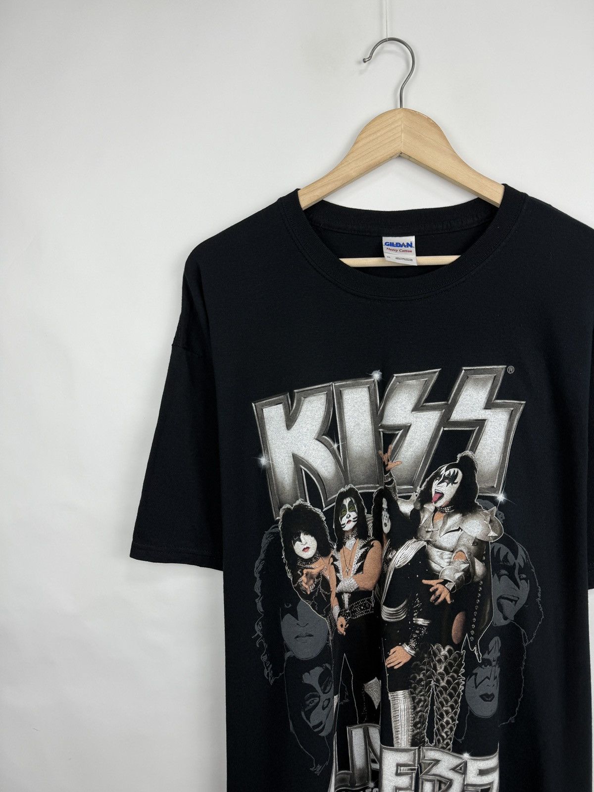 KISS 🇺🇸 Vintage Kiss Alive 35 World Tour 1973 2008 T-Shirt Retro Size US XL / EU 56 / 4 - 4 Thumbnail