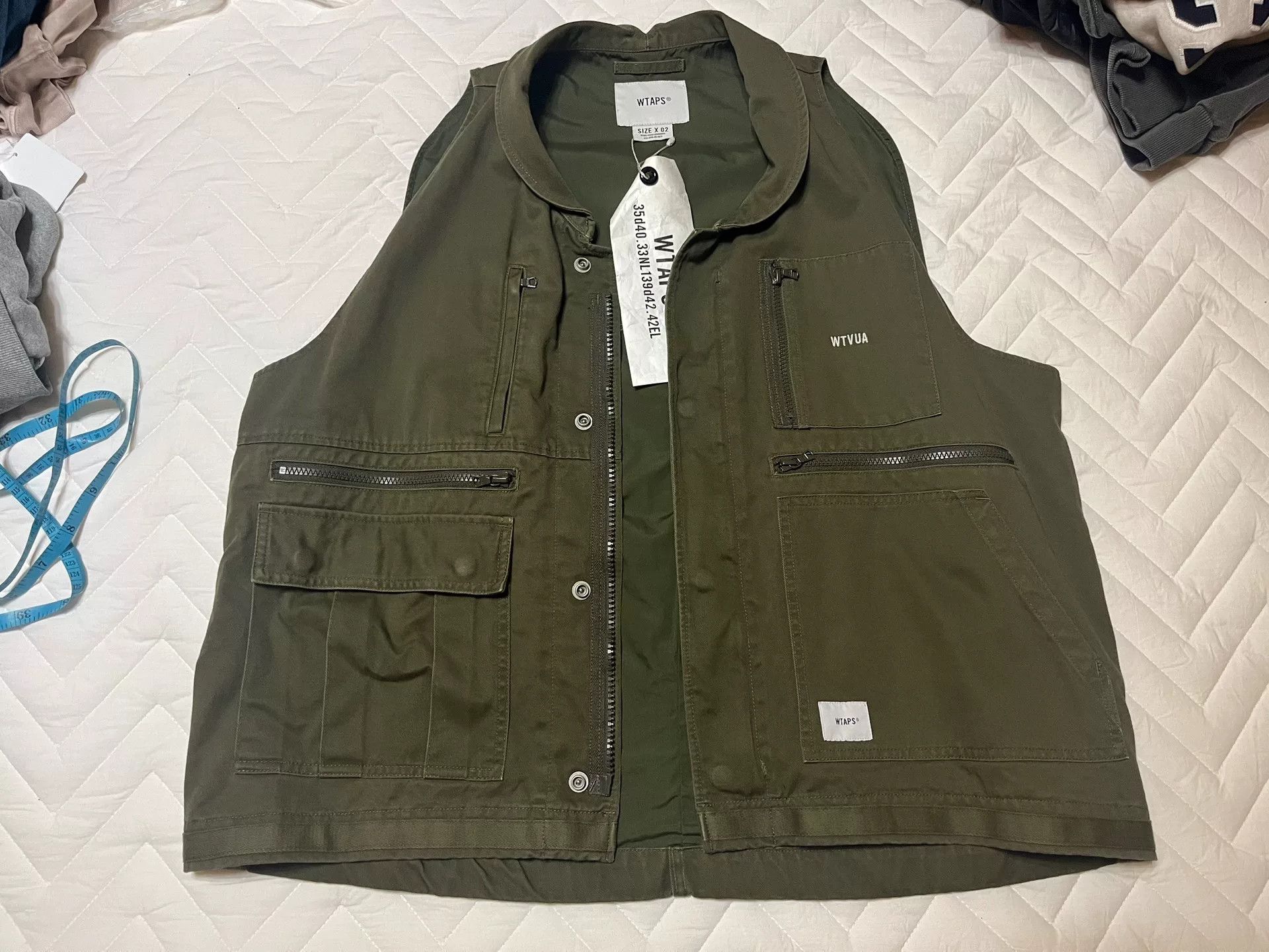 Wtaps WTAPS 18ss REP Utility Cargo Vest | Grailed