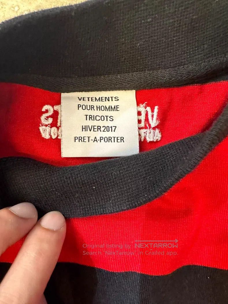 Vetements Vetements long sleeve Size US M / EU 48-50 / 2 - 3 Thumbnail