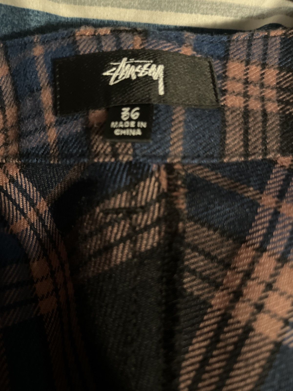 Stussy Stussy Bias Plaid Surplus Cargo Pants Size US 36 / EU 52 - 9 Thumbnail