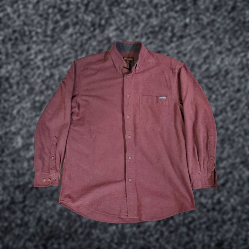 Vintage VINTAGE Woolrich Shirt Button-Up Collared Men’s Size M Red Cotton Flannel Rare Outdoor | Woolrich Size US M / EU 48-50 / 2 - 1 Thumbnail
