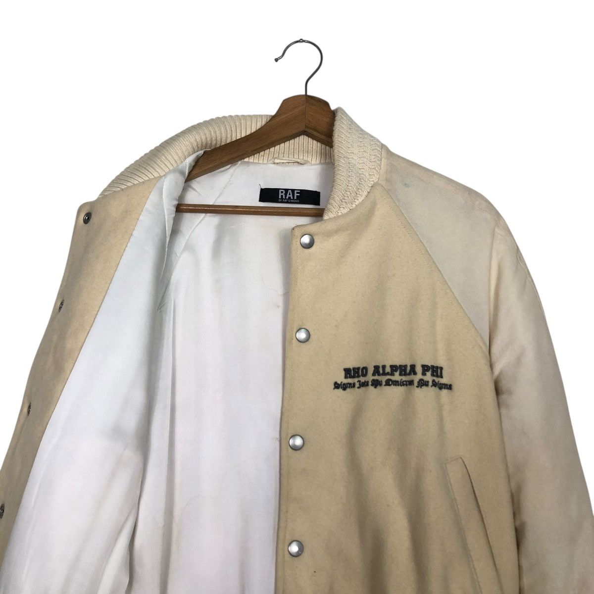 Raf Simons 🔥RAF SIMONS ASHES & HEROES 2006/2007 COLLECTIONS WOOL BOMBER Size US M / EU 48-50 / 2 - 17 Thumbnail