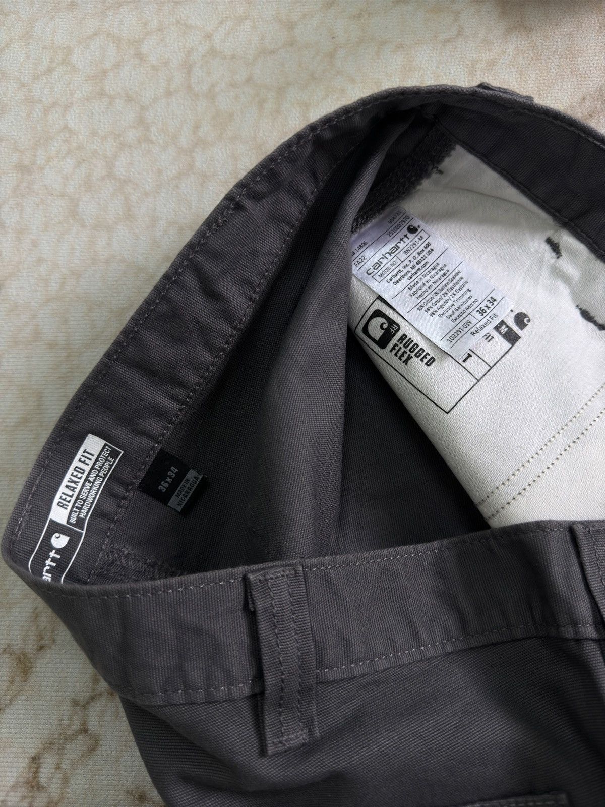 Carhartt Carhartt (RF) Multi Pocket Work Pant Size US 36 / EU 52 - 8 Thumbnail
