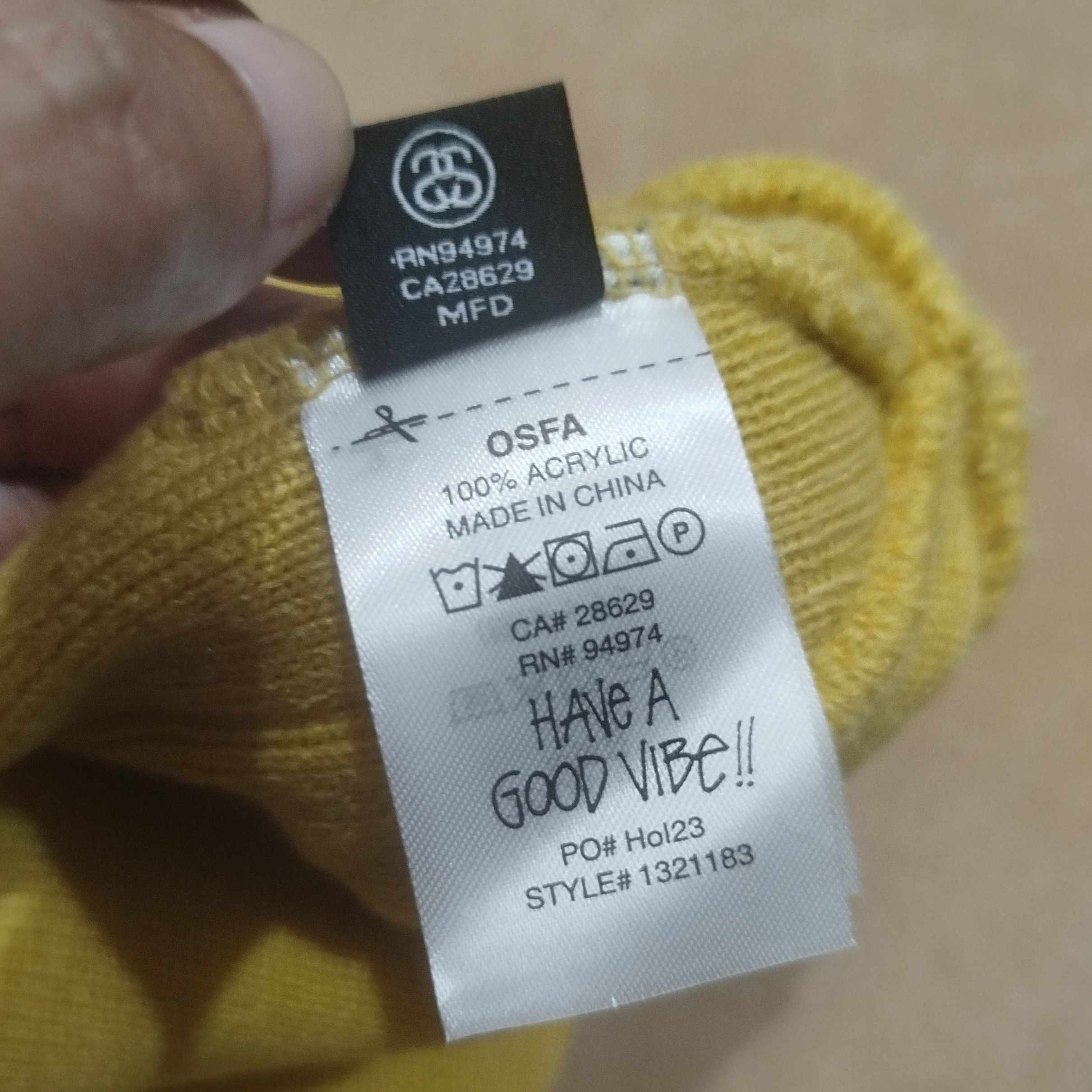 Stussy STUSSY WORKGEAR PRINT SKULLCAP Size ONE SIZE - 5 Thumbnail