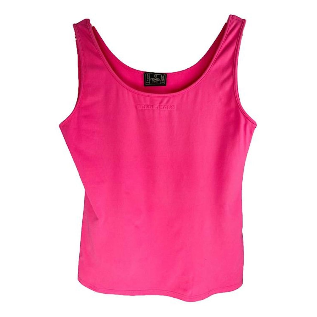 Fendi Pink Polyester Top Size XS / US 0-2 / IT 36-38 - 1 Thumbnail