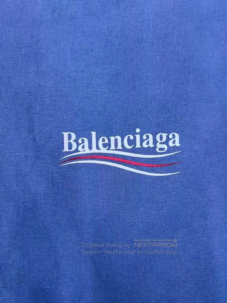 Balenciaga Balenciaga Coke letter logo printed pattern round neck sho Size US S / EU 44-46 / 1 - 3 Thumbnail