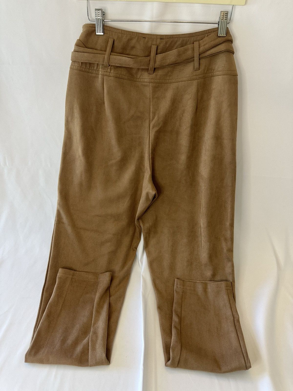 Other Vici Women’s Small/Folk Suede Dress Pants/Belted Size 28" / US 6 / IT 42 - 2 Thumbnail