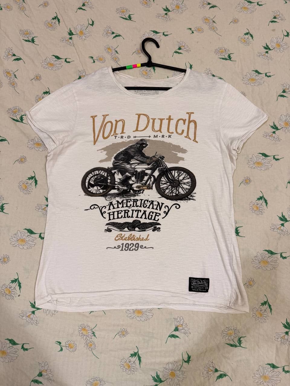 Von Dutch Von Dutch Motorcycle T-Shirt Long Sleeve Size US L / EU 52-54 / 3 - 1 Thumbnail