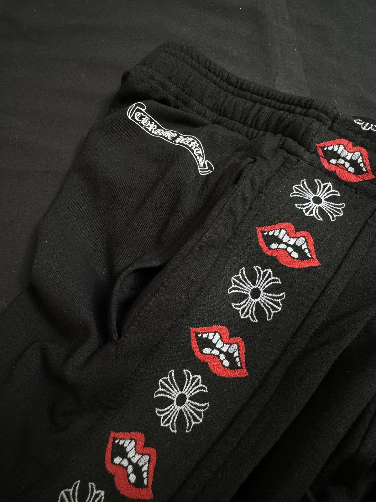 Chrome Hearts Chrome Hearts Matty Boy Lip Nylon Track Bottom Size US 32 / EU 48 - 3 Thumbnail
