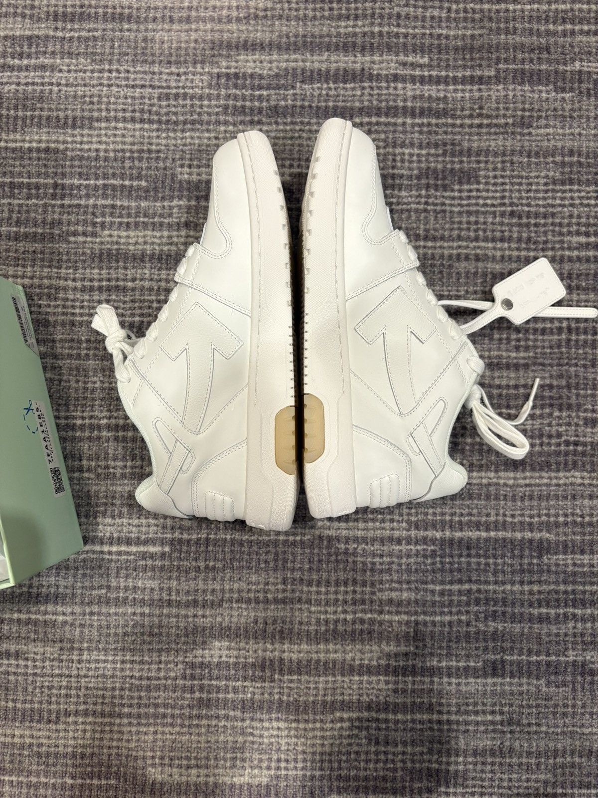 Off-White Off-White Out Of Office Leather Design Sneaker Men’s Size US 7.5 / EU 40-41 - 8 Thumbnail