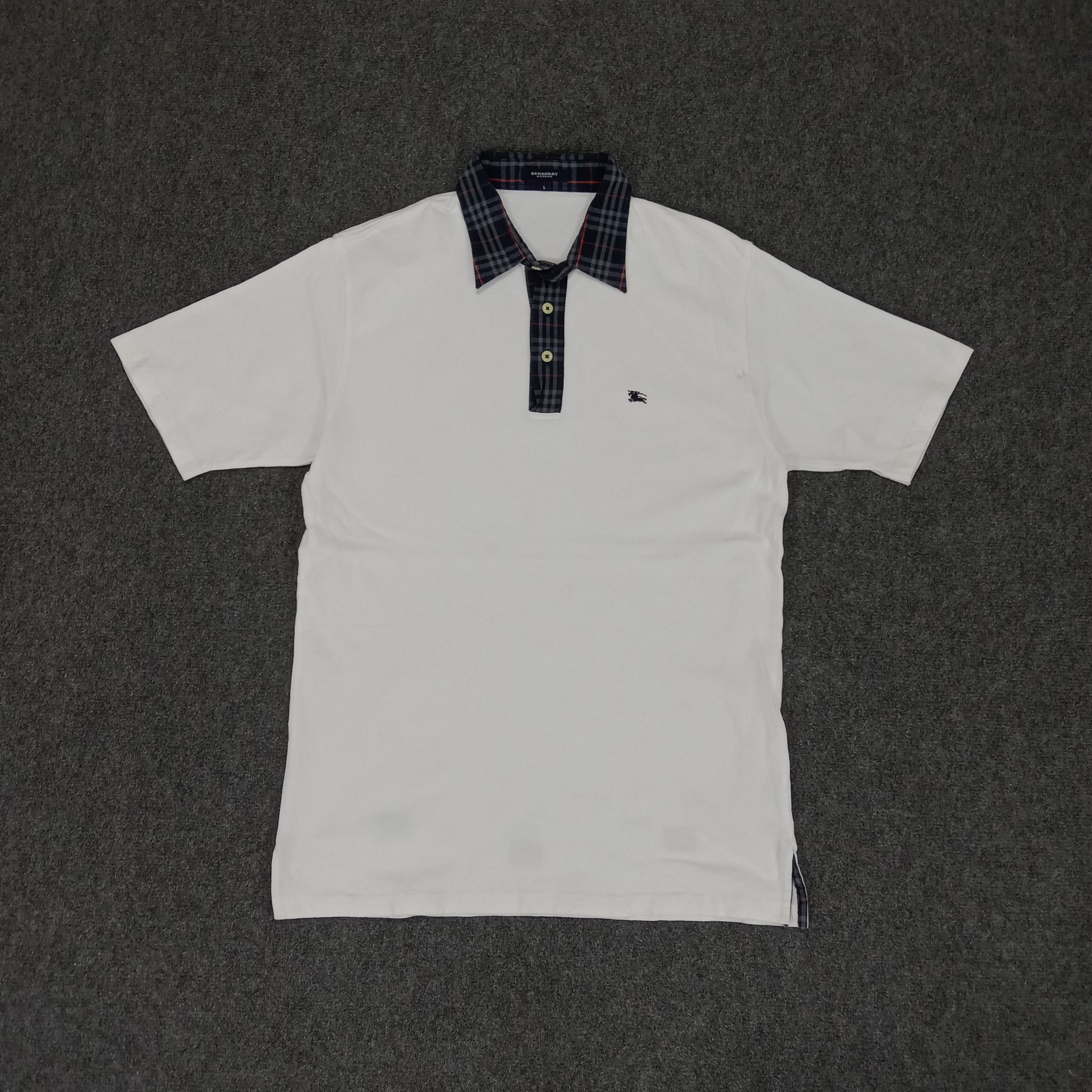 Burberry × Vintage Burberry London Luxury Brand Polos Size US M / EU 48-50 / 2 - 1 Thumbnail