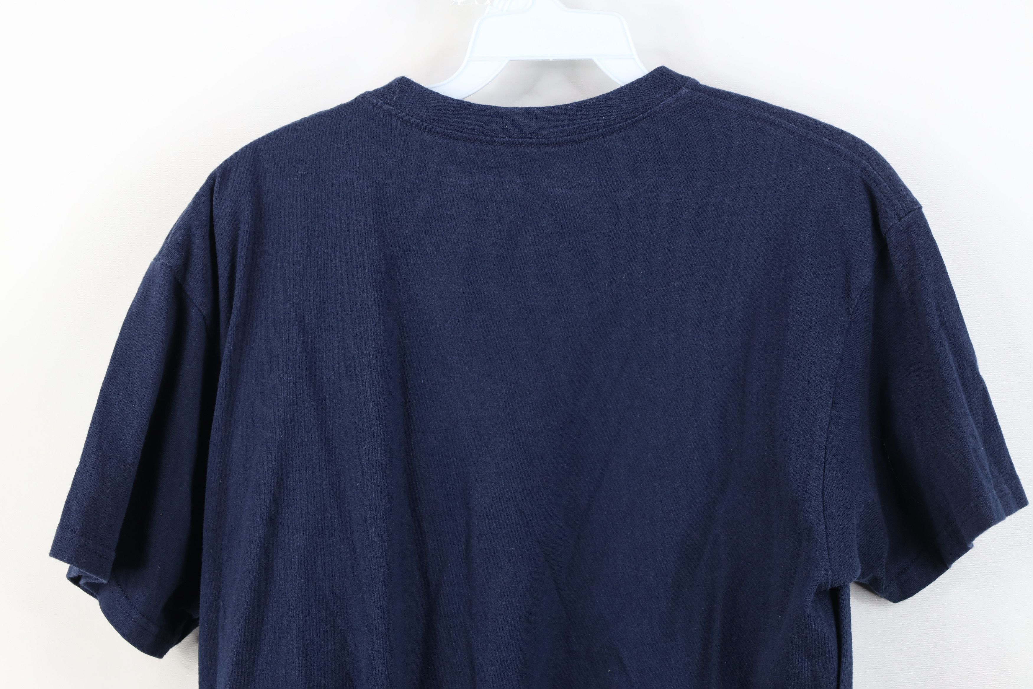 Nike Vintage Nike Scott Mini Swoosh Short Sleeve T-Shirt Blue Size US S / EU 44-46 / 1 - 11 Thumbnail