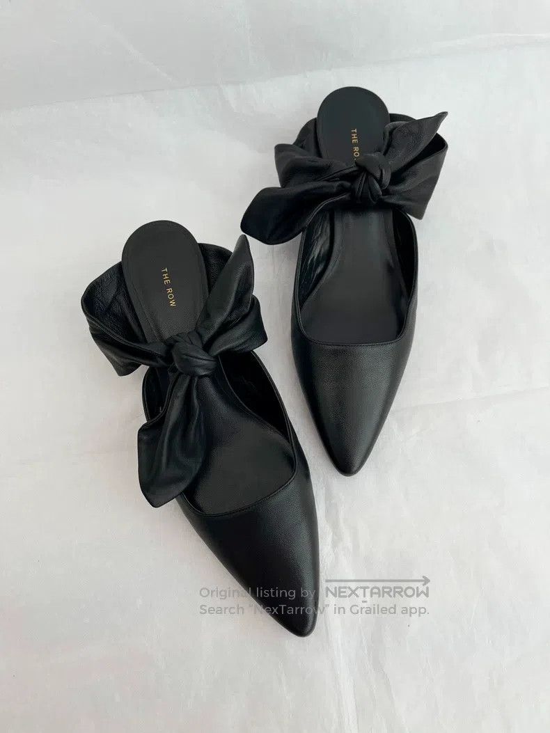 The Row The Row Classic Bow Sandals Size US 8 / IT 38 - 2 Thumbnail
