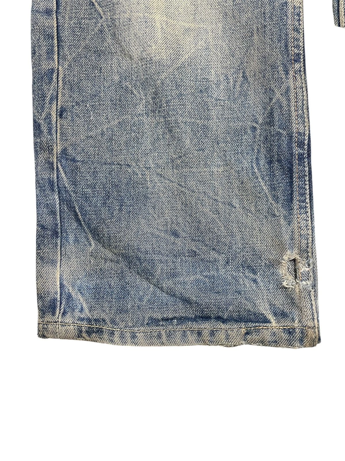 Japanese Brand × Vintage Vintage Japanese Brand Mudwash Distressed Ripped Denim Size US 34 / EU 50 - 9 Thumbnail