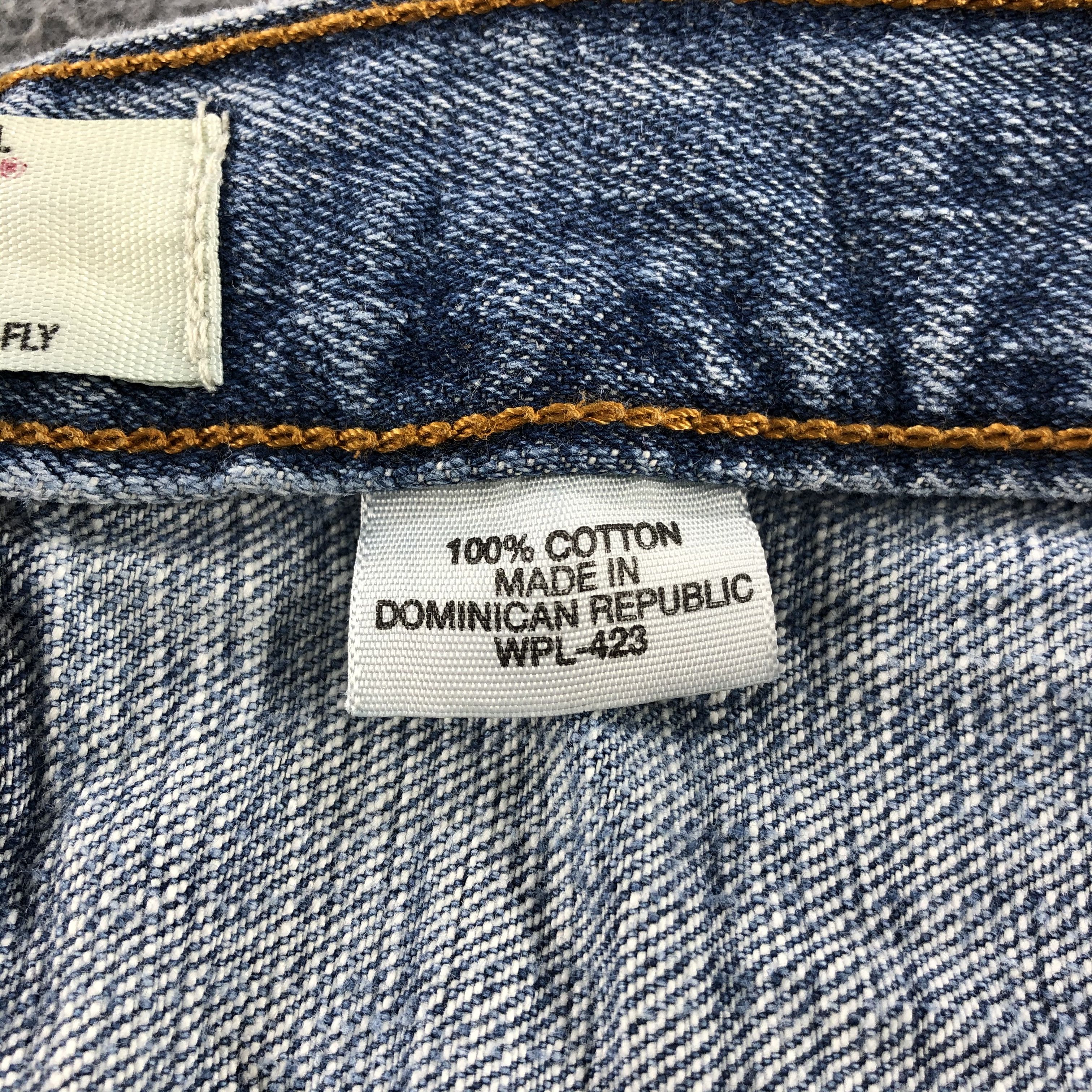 Levi's Vintage Light Wash Levis 501 Jeans- J1317 Size US 32 / EU 48 - 11 Thumbnail