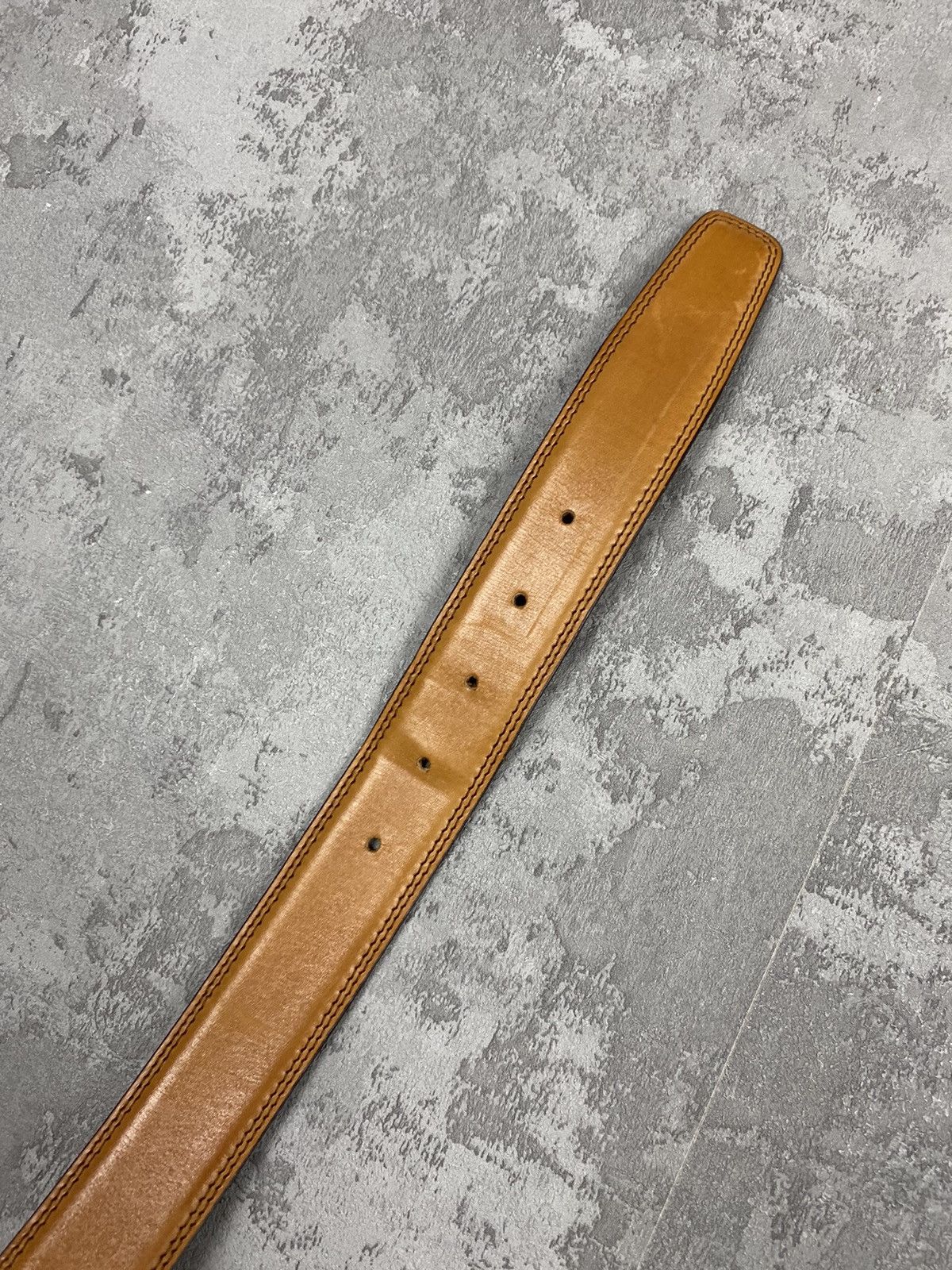Fratelli Rossetti Brown leather belt made in Italy Size ONE SIZE - 5 Thumbnail