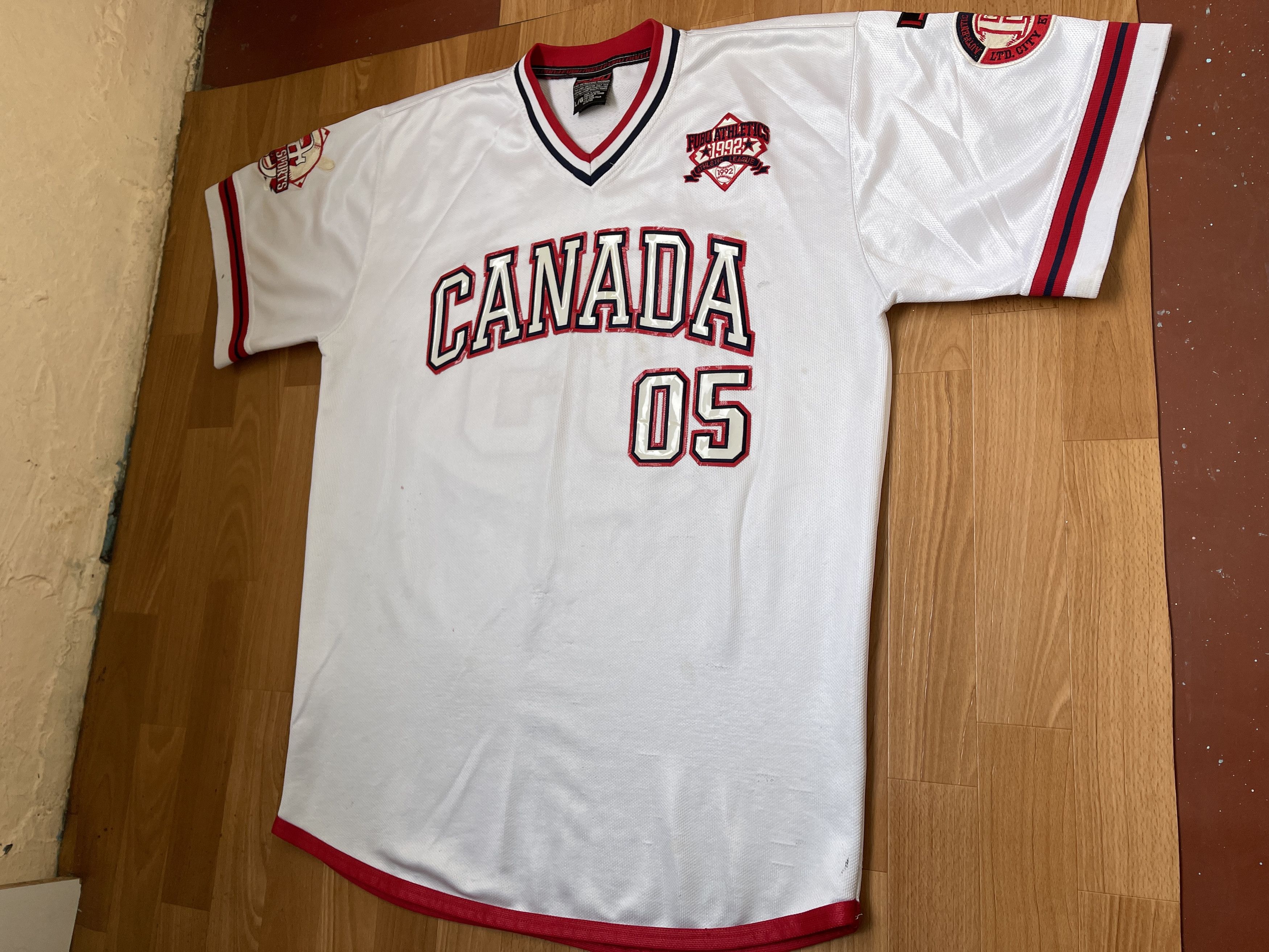 Fubu FUBU jersey, Canada, t-shirt City Series vintage hip hop L Size US L / EU 52-54 / 3 - 4 Thumbnail
