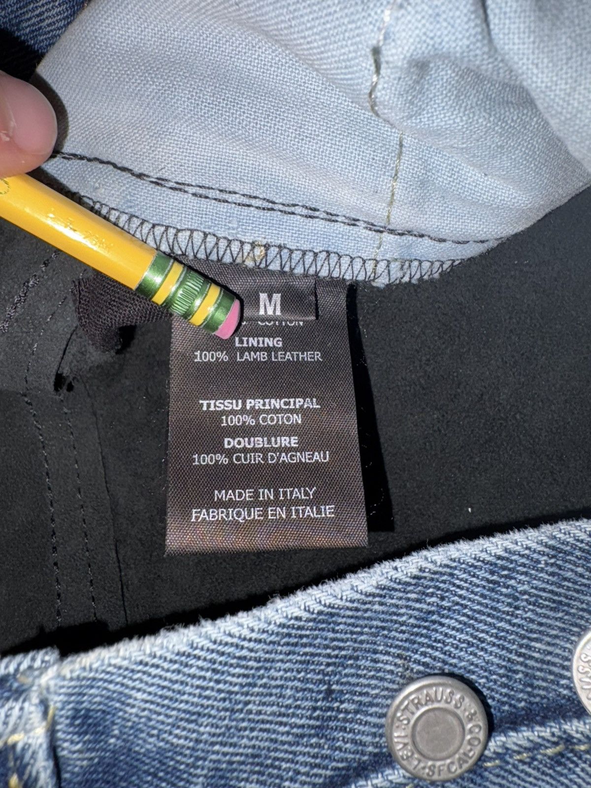 Vetements AW18 Denim Leather pants Size US 28 / EU 44 - 5 Thumbnail