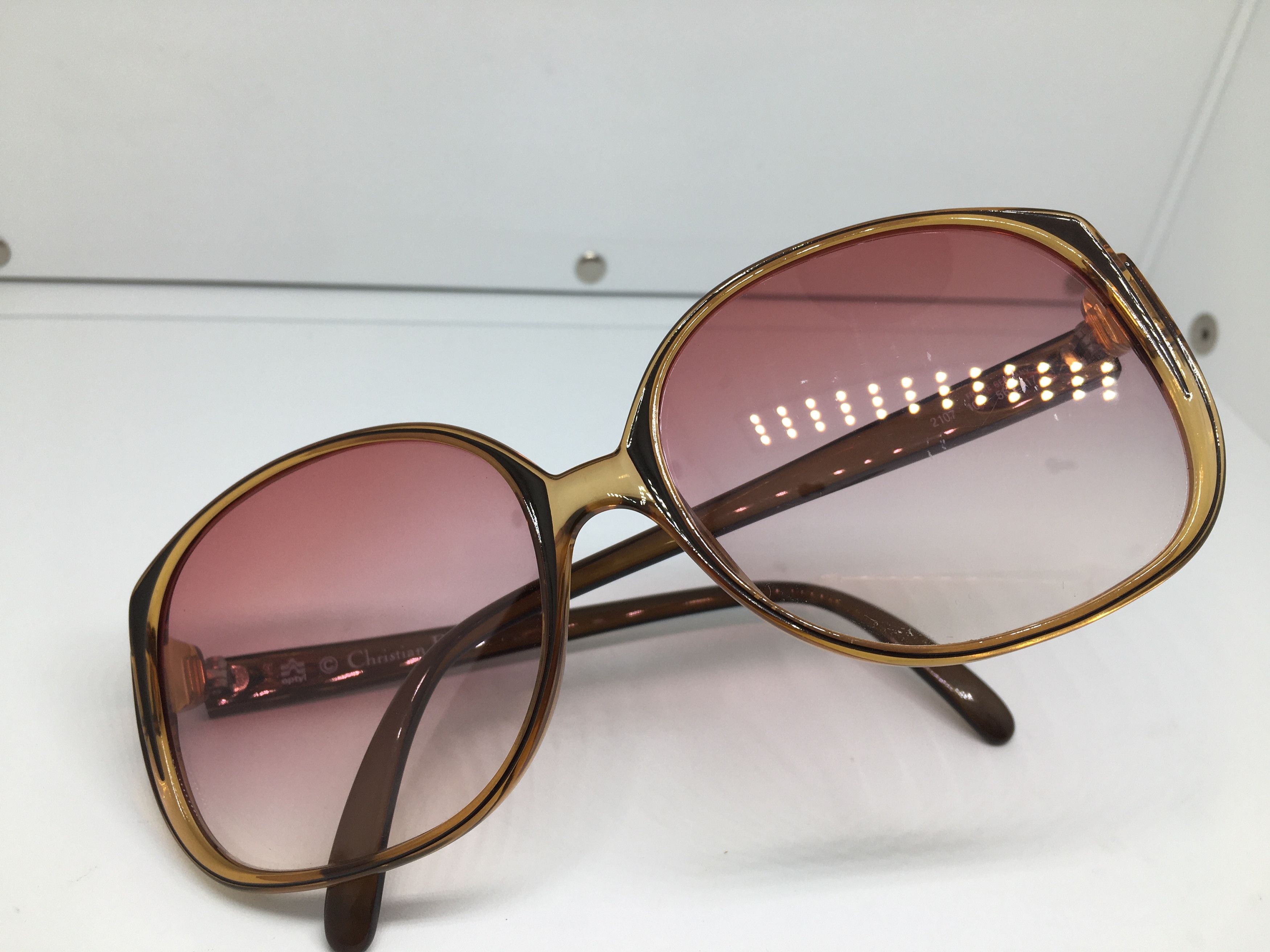 Dior Vintage 80s Christian Dior 2107 Optyl Sunglasses Size ONE SIZE - 7 Thumbnail