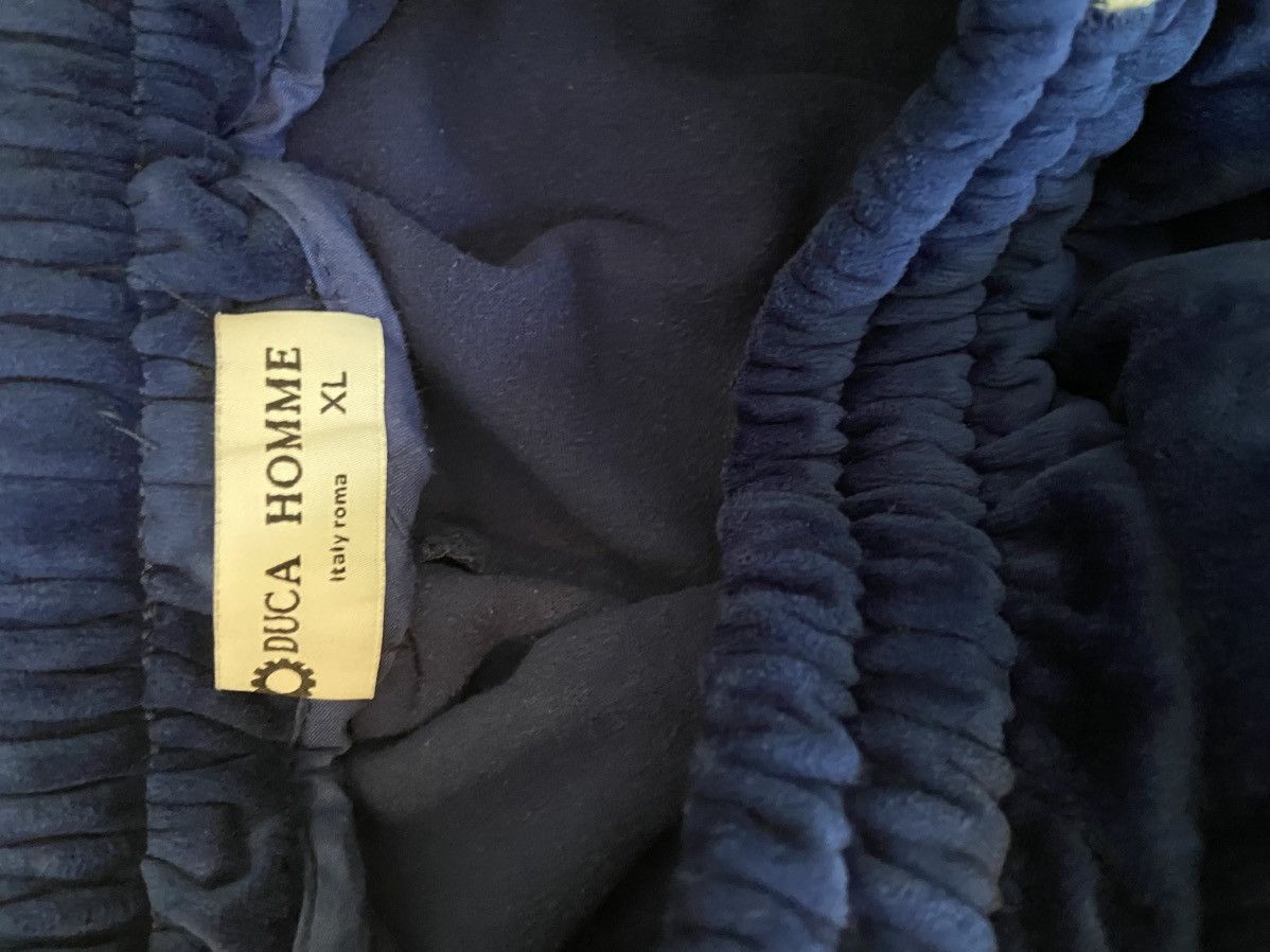 Other Vintage Italian Blue Velvet Pants Size US 28 / EU 44 - 3 Thumbnail