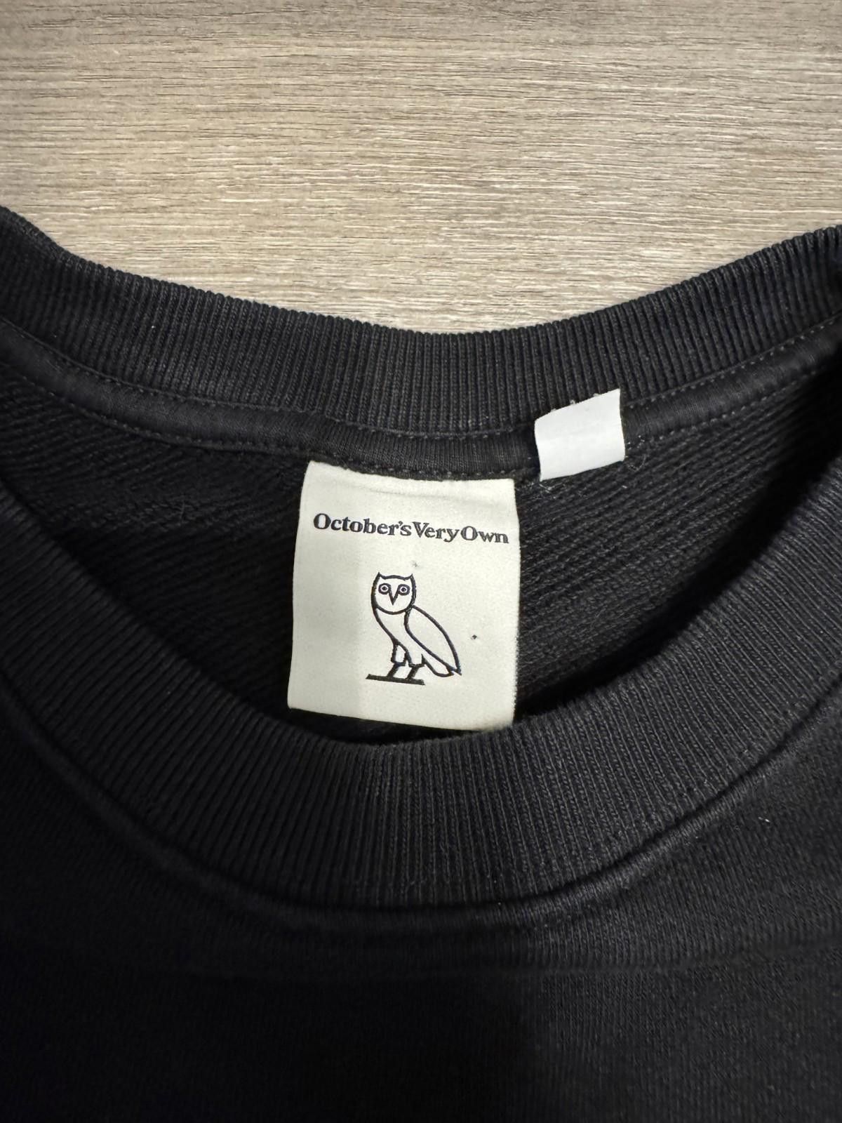 Other October's Very Own OVO Logo Crewneck M Black Size US 32 / EU 48 - 4 Thumbnail