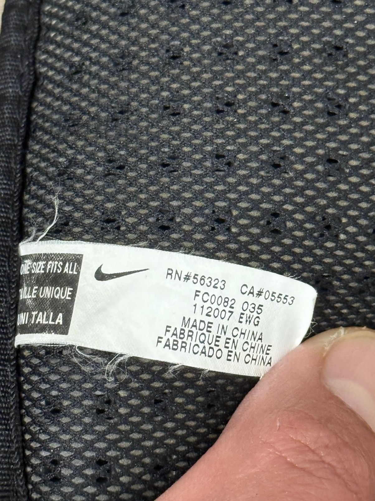 Nike ***FINAL DROP***RARE 00s 3M NIKE TECH WATER RUN BAG O/S Size ONE SIZE - 7 Thumbnail
