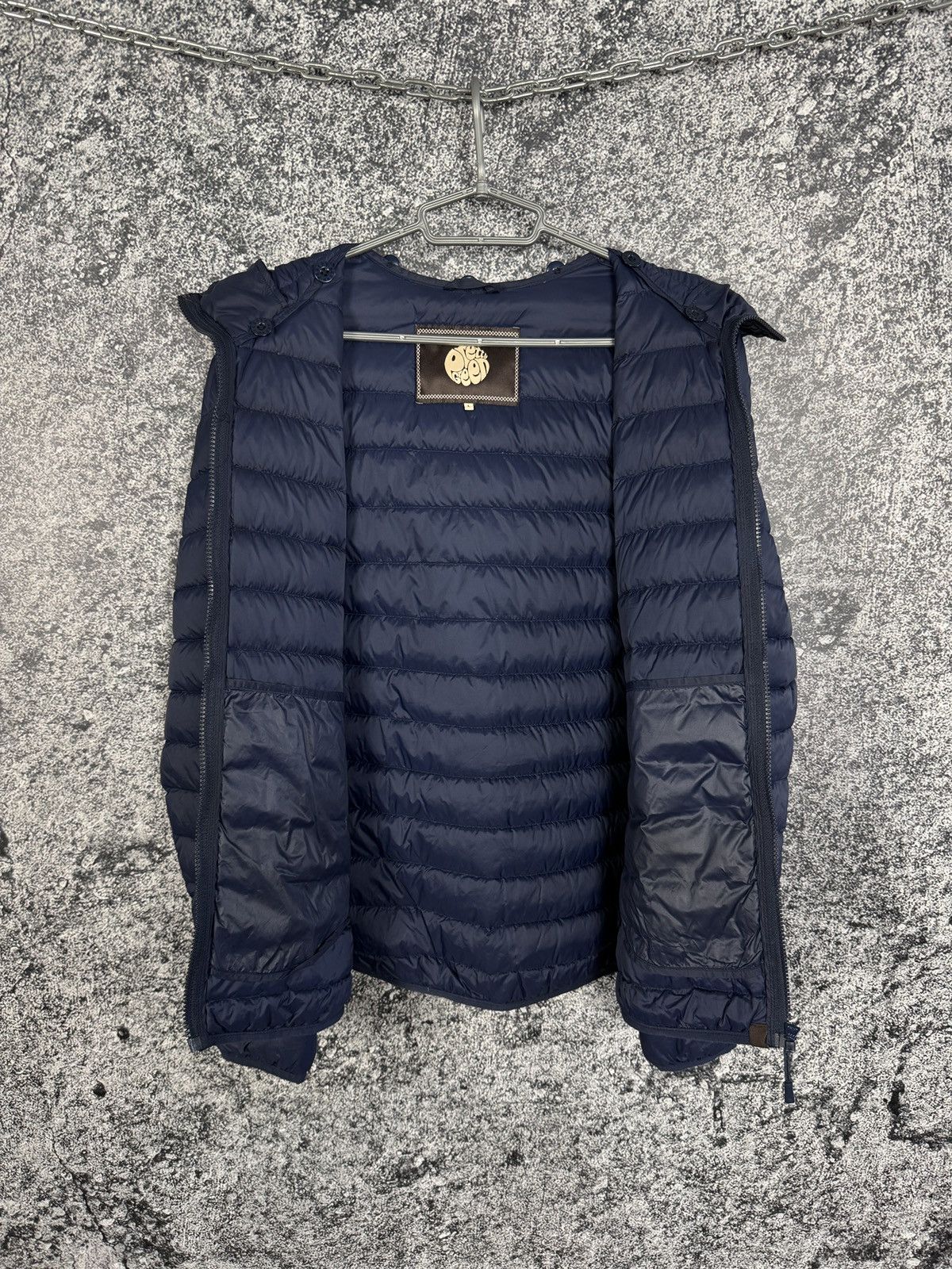 Pretty Green Men’s Pretty Green Puffer Hooded Jacket Casual Outdoor Sz L Size US L / EU 52-54 / 3 - 7 Thumbnail