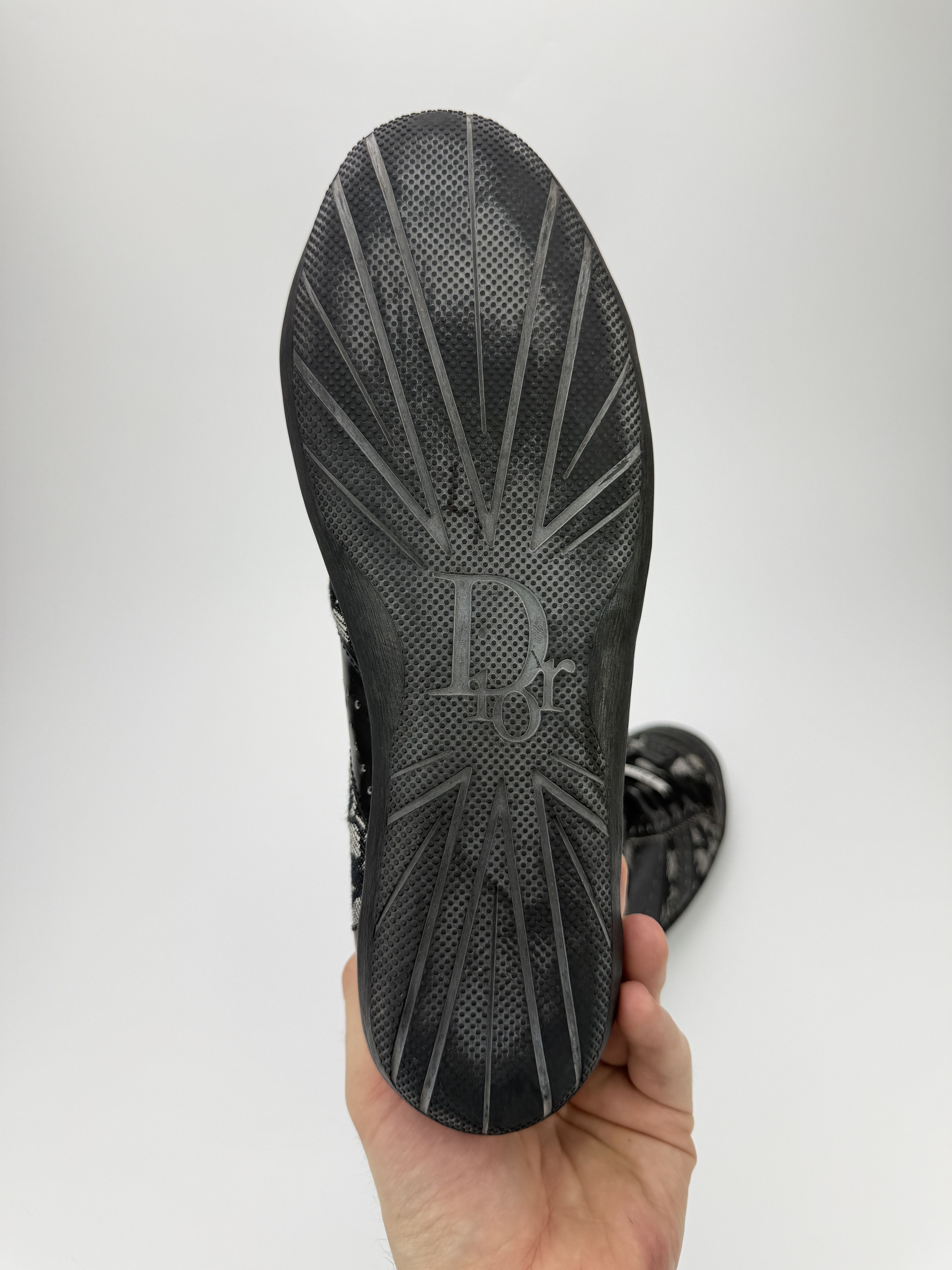 Dior Vintage Dior Mid Monogram Leather Sneakers Shoes Size US 6.5 / EU 39-40 - 13 Thumbnail