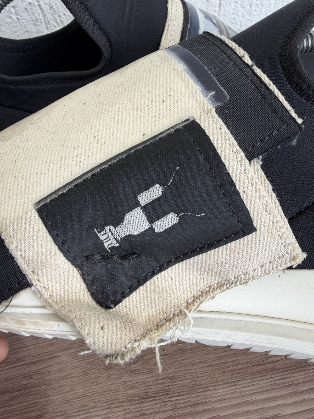 Rick Owens Drkshdw 🕷️🔥Babel runners Drkshdw Size US 5 / EU 37 - 10 Thumbnail