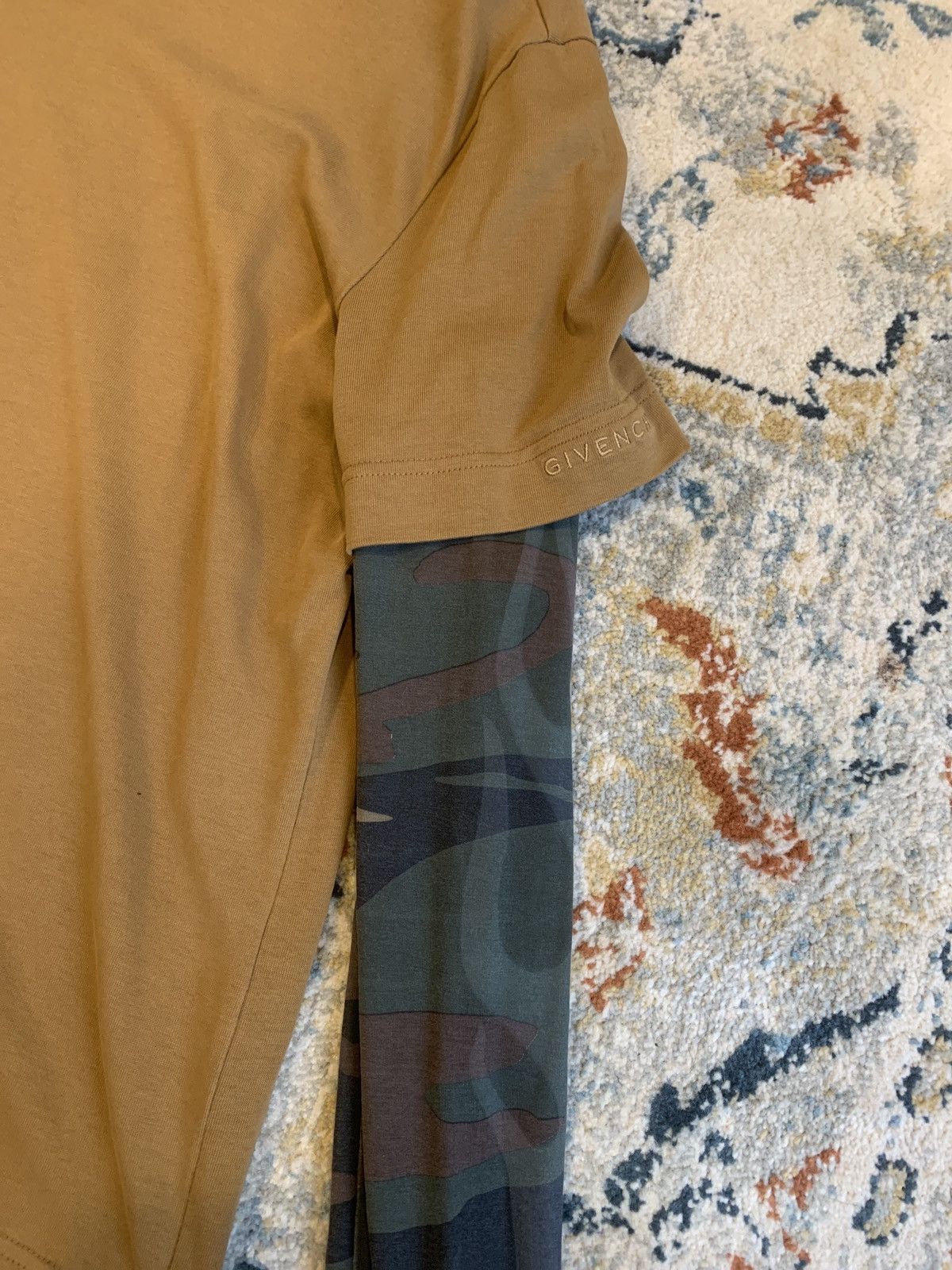 Givenchy Givenchy Brown Camo Triple Layer Longsleeve Size Medium Size US M / EU 48-50 / 2 - 8 Thumbnail