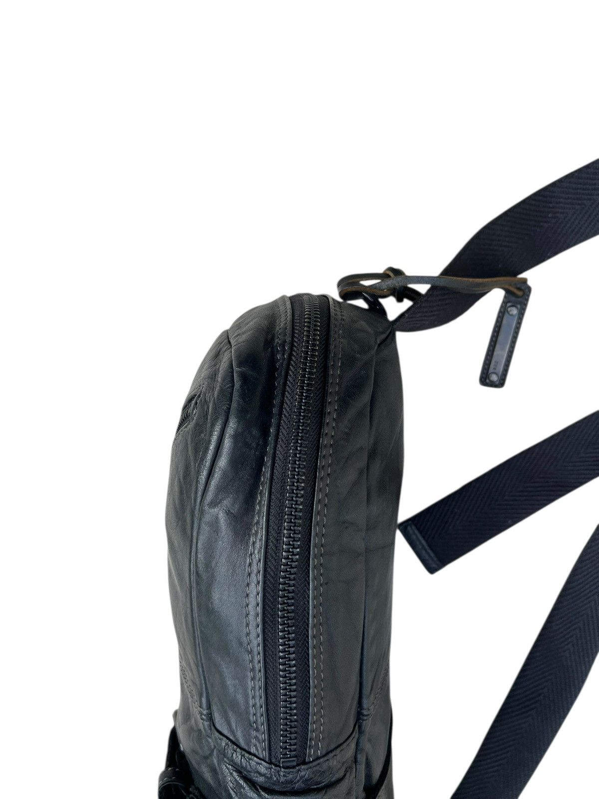 Leather Zer Japan Black Nappa Leather Bag Crossbody Size ONE SIZE - 14 Thumbnail