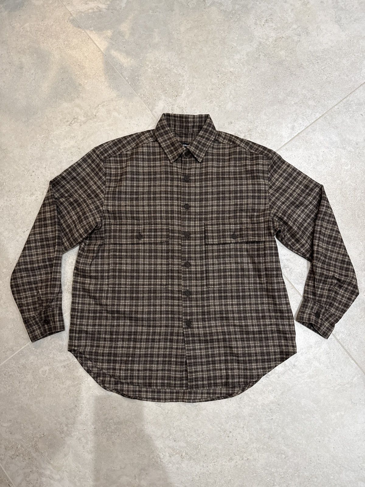 Evan Kinori Wool big shirt Size US S / EU 44-46 / 1 - 1 Thumbnail