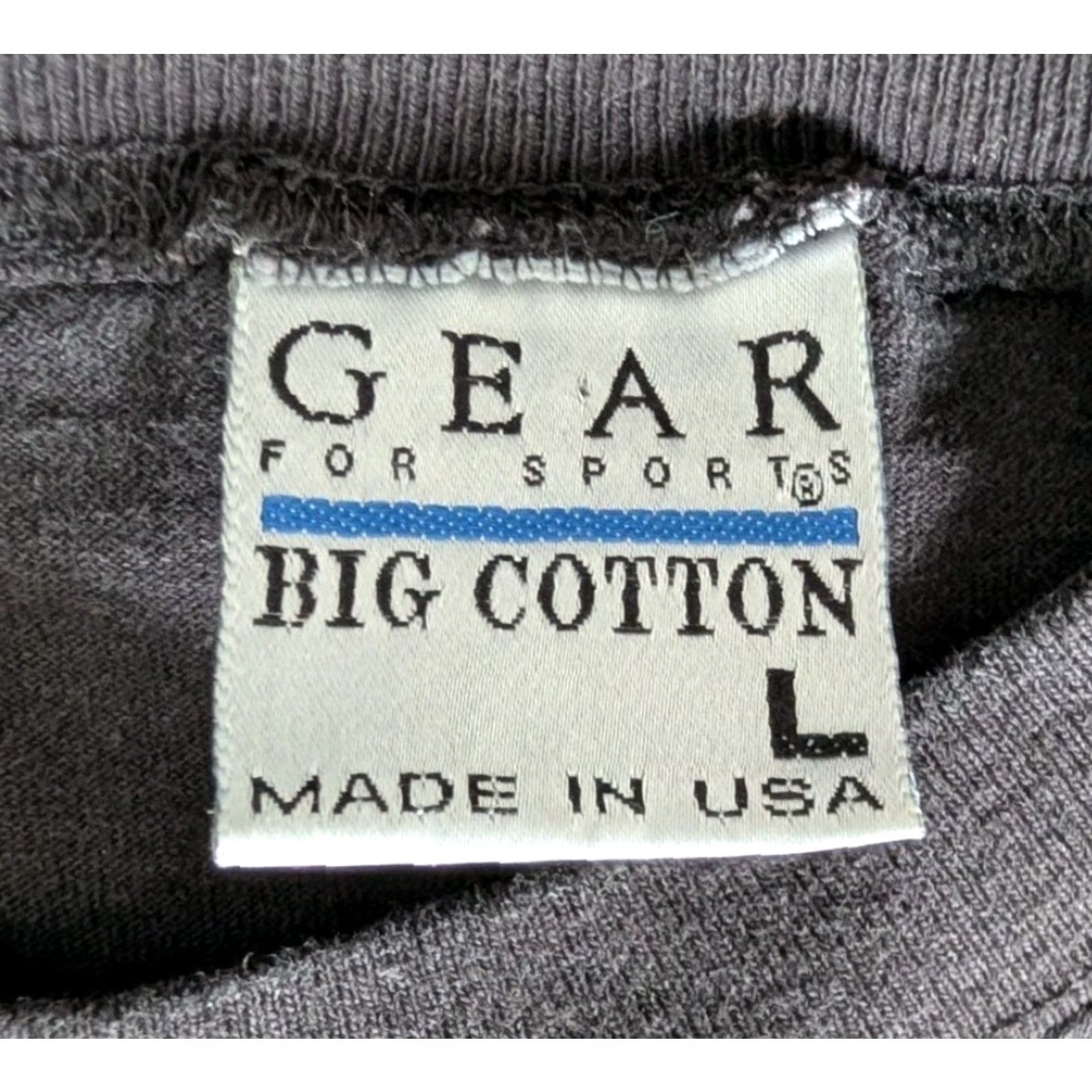 Vintage VINTAGE Gear for Sports Big Cotton T Shirt Seawolves Hockey NCAA Mens L USA Made Size US L / EU 52-54 / 3 - 6 Thumbnail