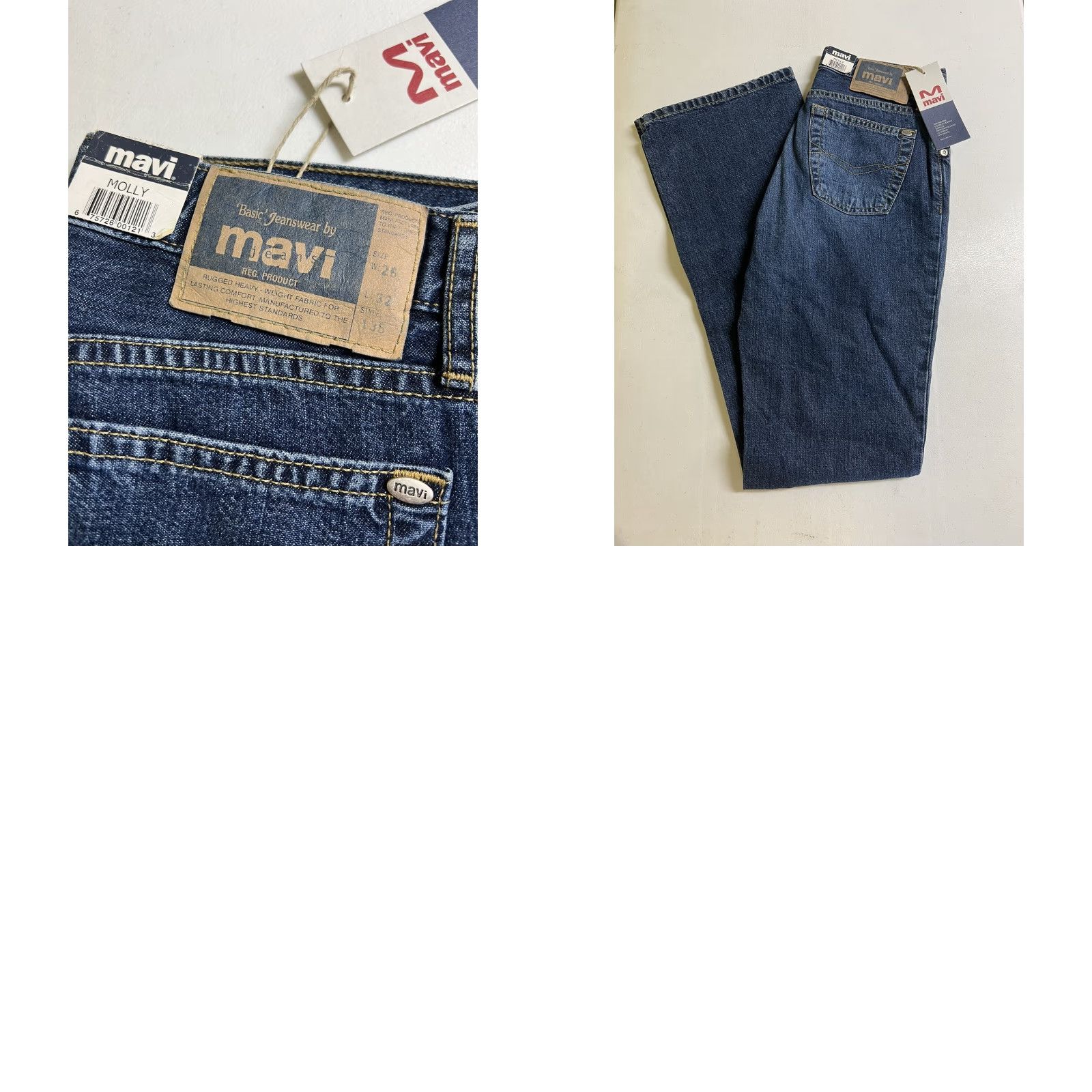 Mavi **WOMENS MAVI 136 MOLLY FLARE BUTTON FLY JEANS SIZE 26X32 BLUE DENIM** User: WOMENS MAVI 136 MOLLY FLARE BUTTON FLY JEANS SIZE 26X32 BLUE DENIM Size 26" / US 2 / IT 38 - 8 Thumbnail