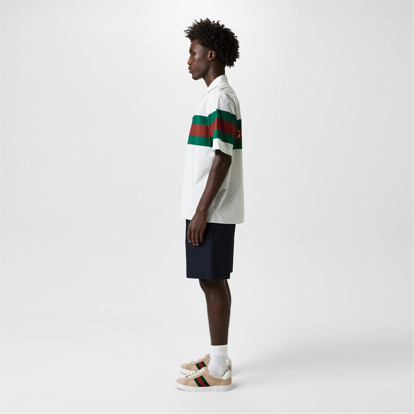 Gucci GUCCI Gg Web Ace Sneakers Size US 10 / EU 43 - 6 Thumbnail