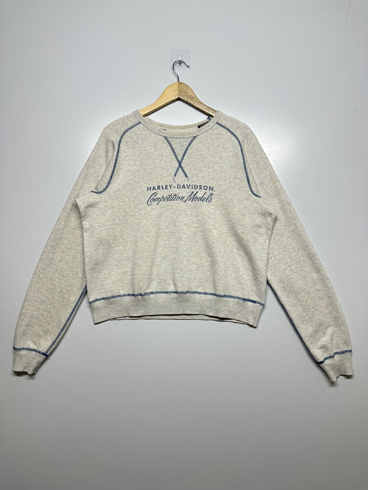 Harley Davidson Vintage HARLEY DAVIDSON pullover sweatshirt Size US M / EU 48-50 / 2 - 1 Thumbnail