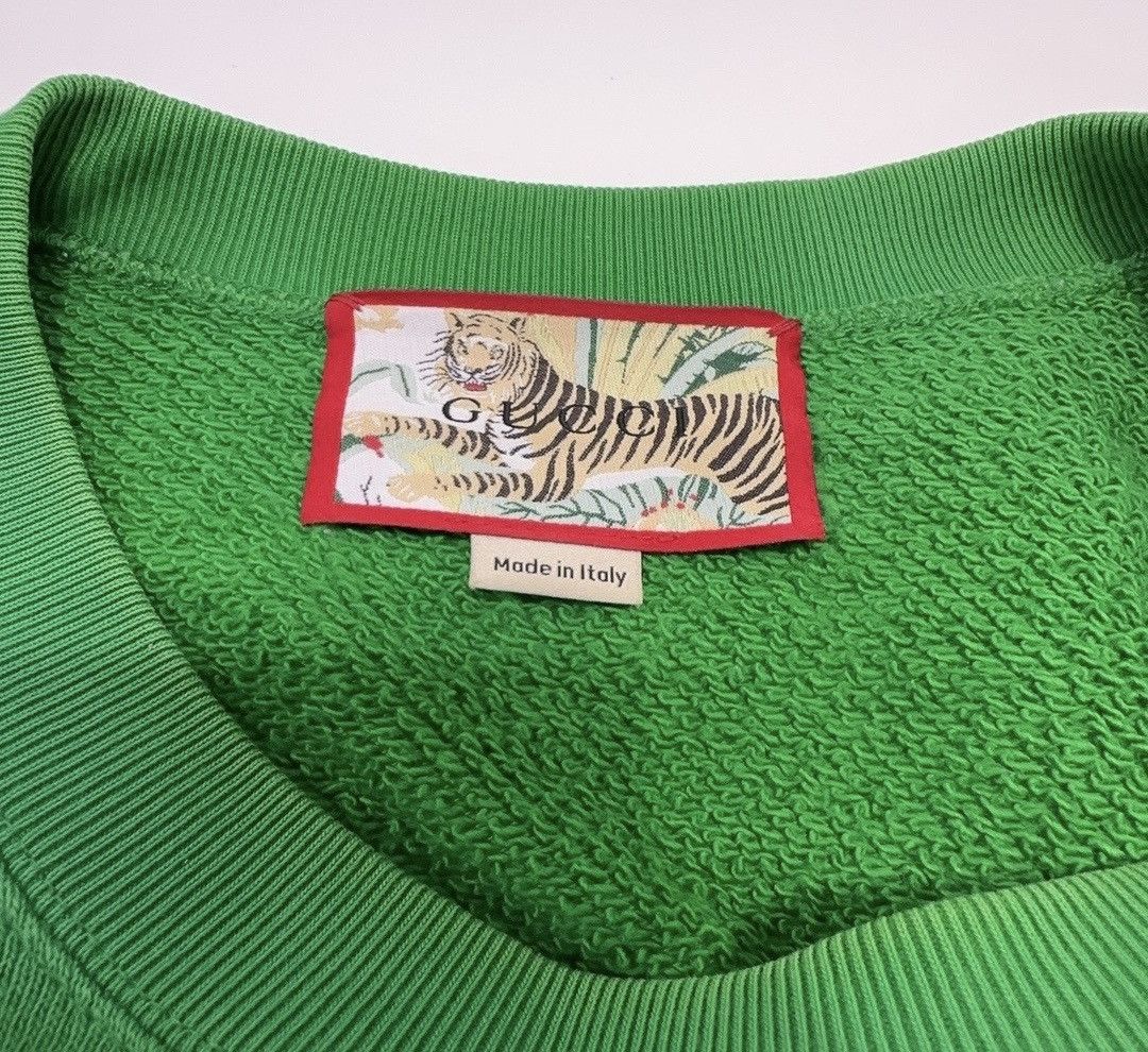 Gucci Gucci Tiger logo sweatshirt Size US S / EU 44-46 / 1 - 5 Thumbnail