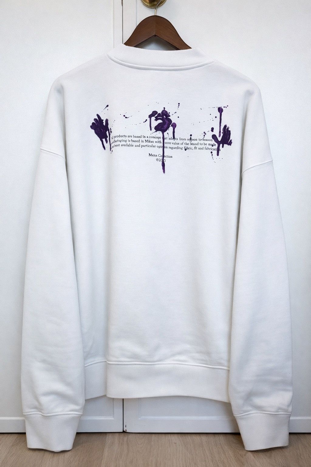 Off-White Off White Crewneck Sweatshirt Size US XL / EU 56 / 4 - 1 Thumbnail