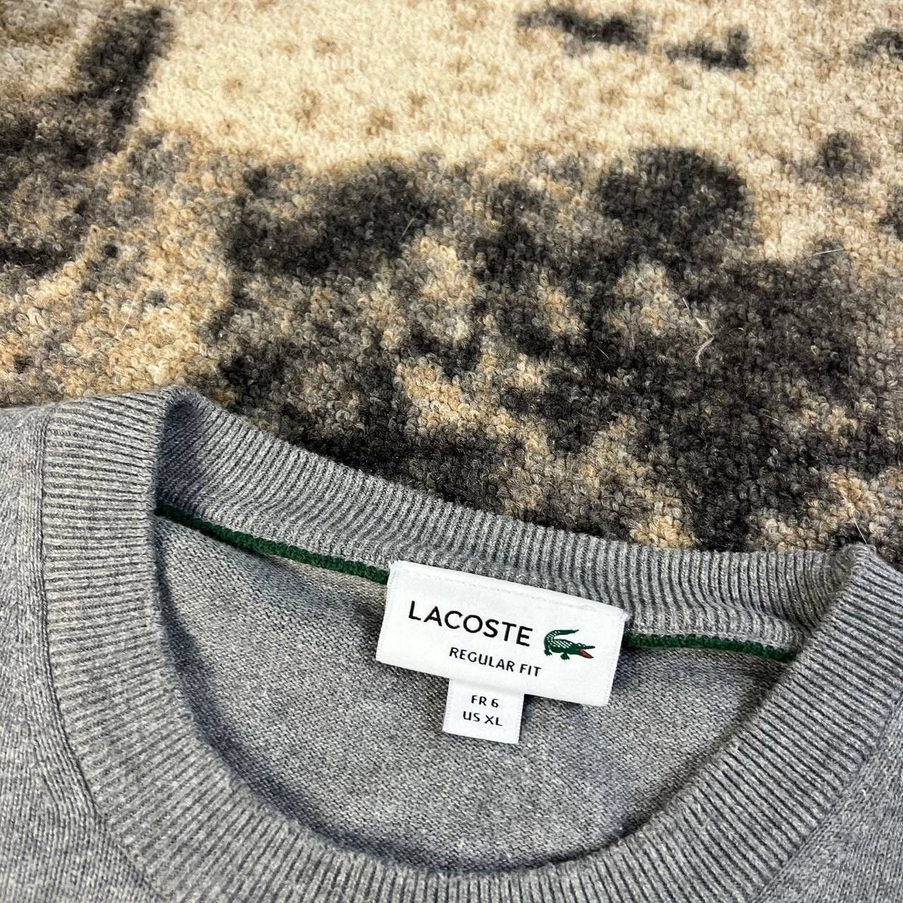 Lacoste Lacoste Mini Logo Luxury Light Sweater Old Money Style Size US XL / EU 56 / 4 - 5 Thumbnail