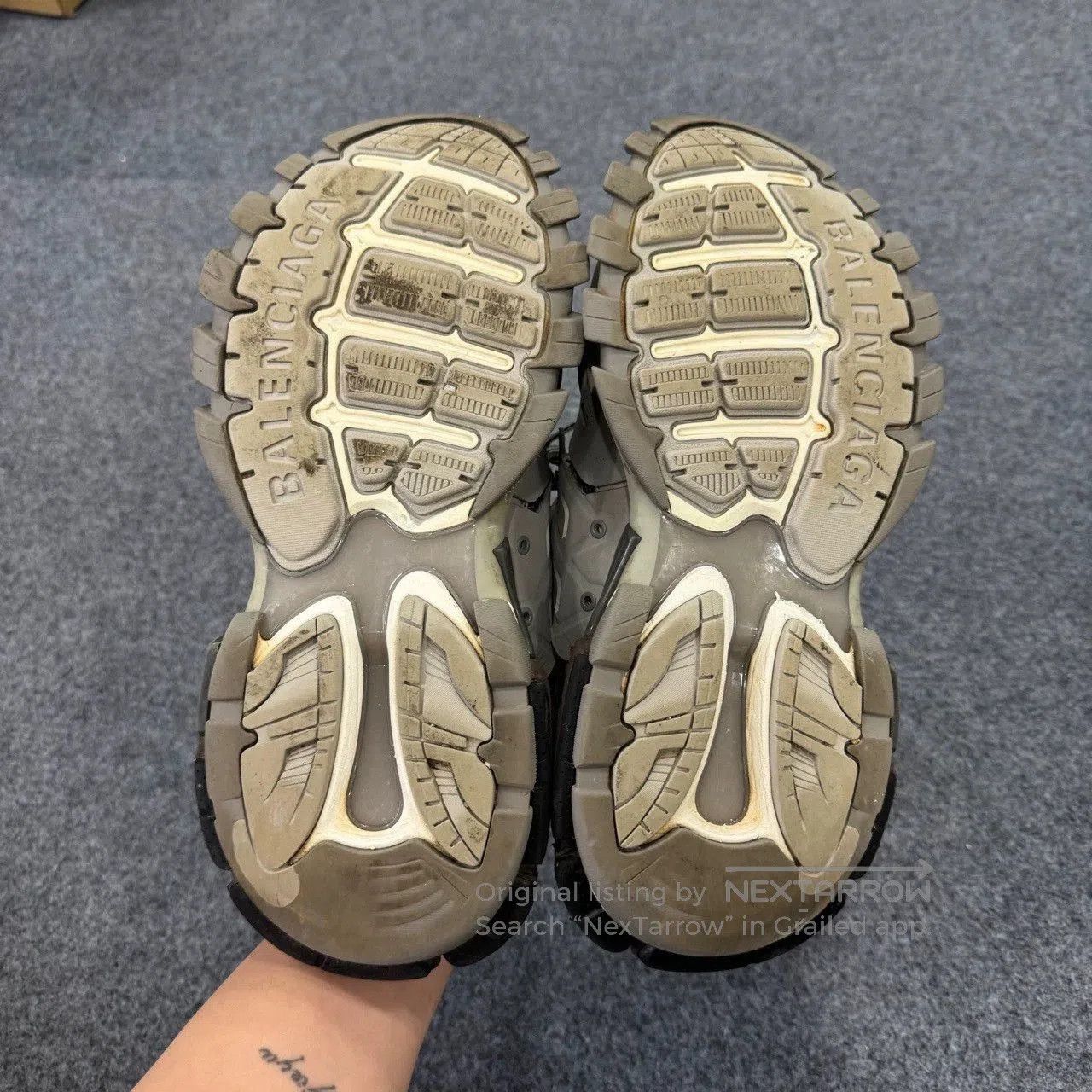 Balenciaga balenciaga gray track sneakers size 41. Size US 9 / EU 42 - 6 Thumbnail