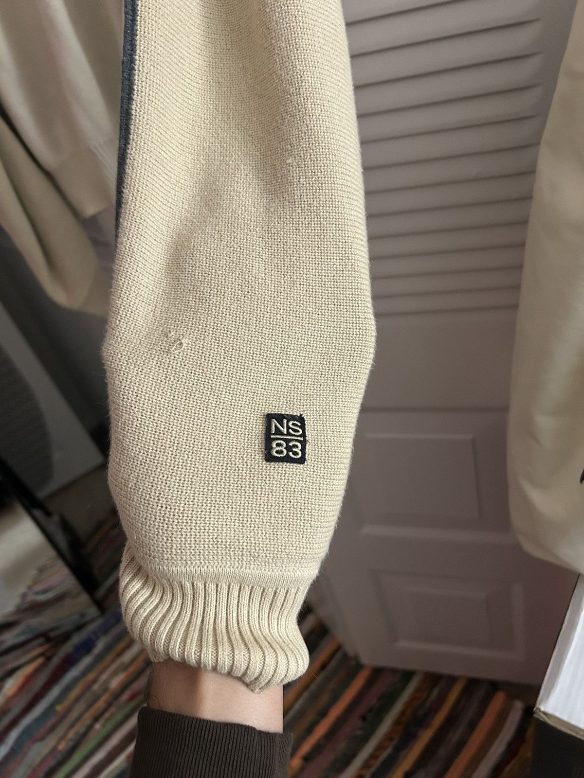 Nautica Nautica Sweater beige and tan size Medium Size US M / EU 48-50 / 2 - 5 Thumbnail
