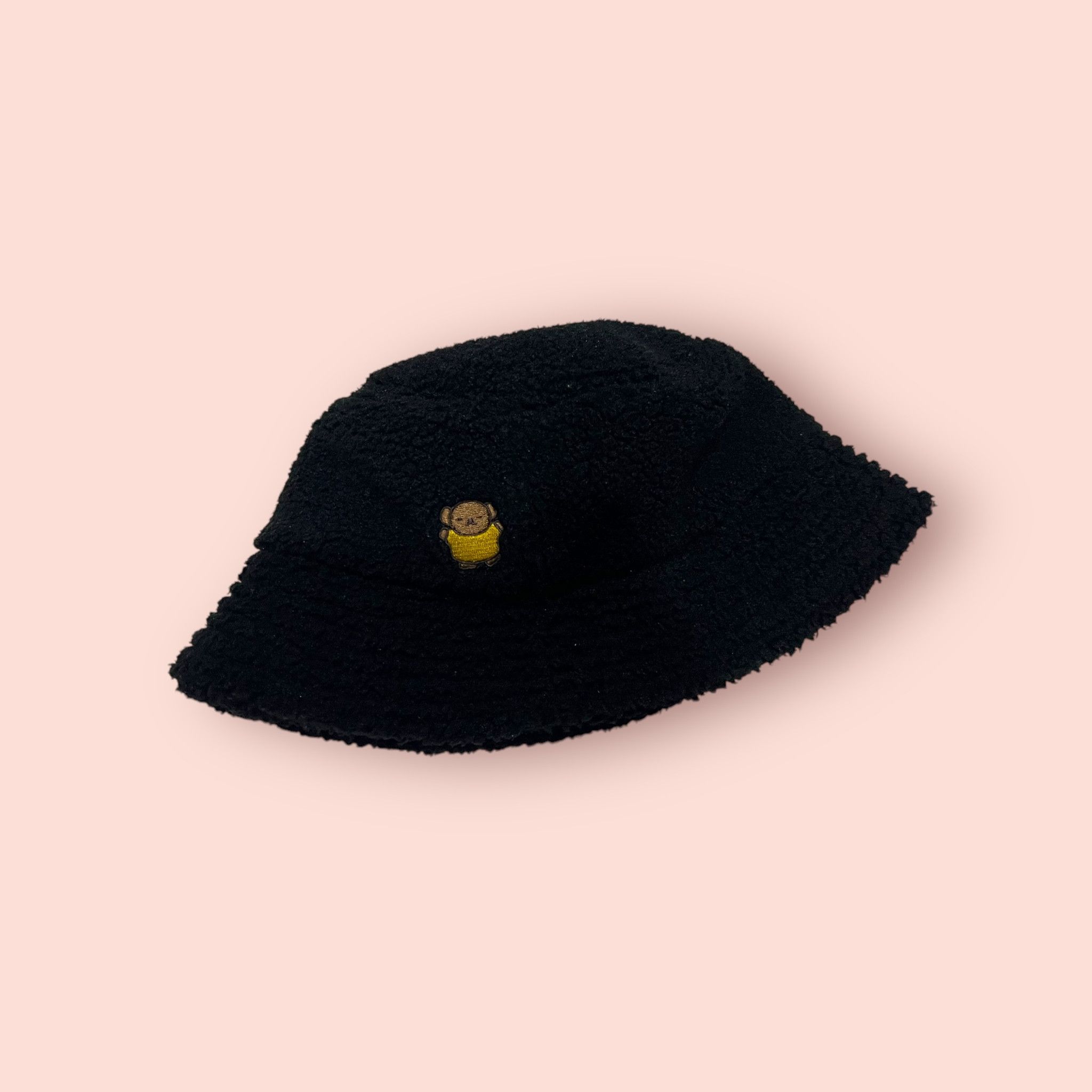 Anime × Cartoon Network × Japanese Brand EMBROIDERED MIFFY BEAR LOGO FLUFFY FLEECE BUCKET HAT Size ONE SIZE - 14 Thumbnail