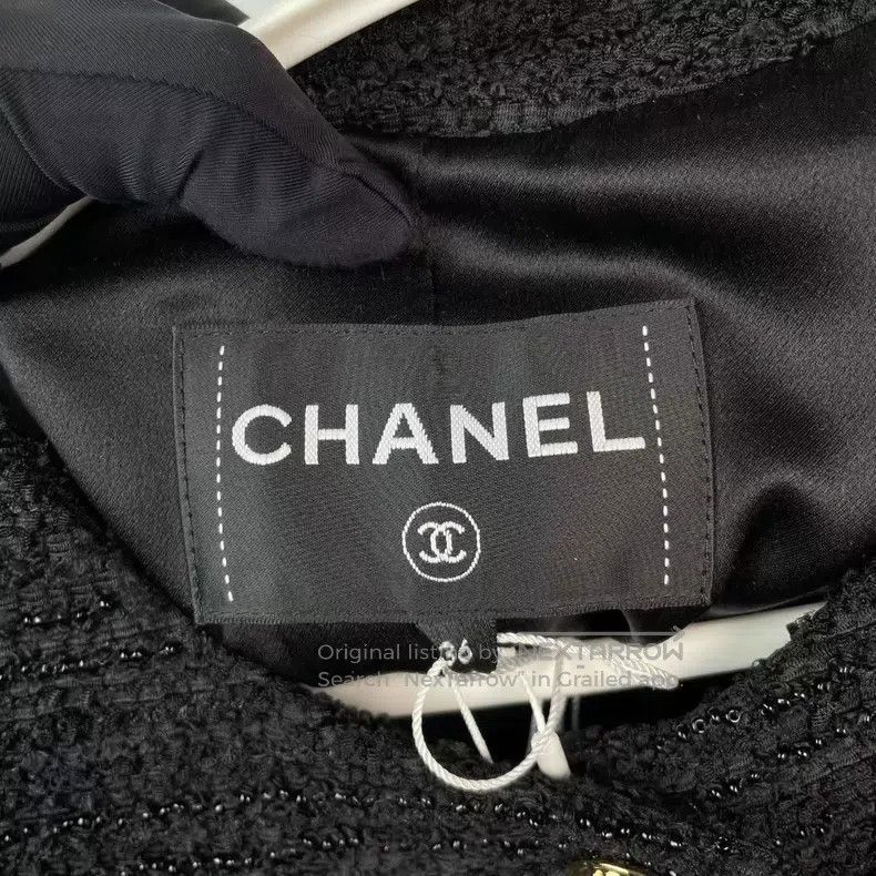 Chanel Chanel Black coat Size XS / US 0-2 / IT 36-38 - 5 Thumbnail