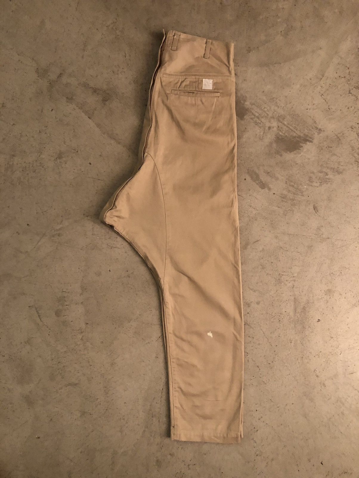 Comme des Garcons Comme Des Garçons CDGH Drop Crotch Pants Size US 31 - 6 Thumbnail