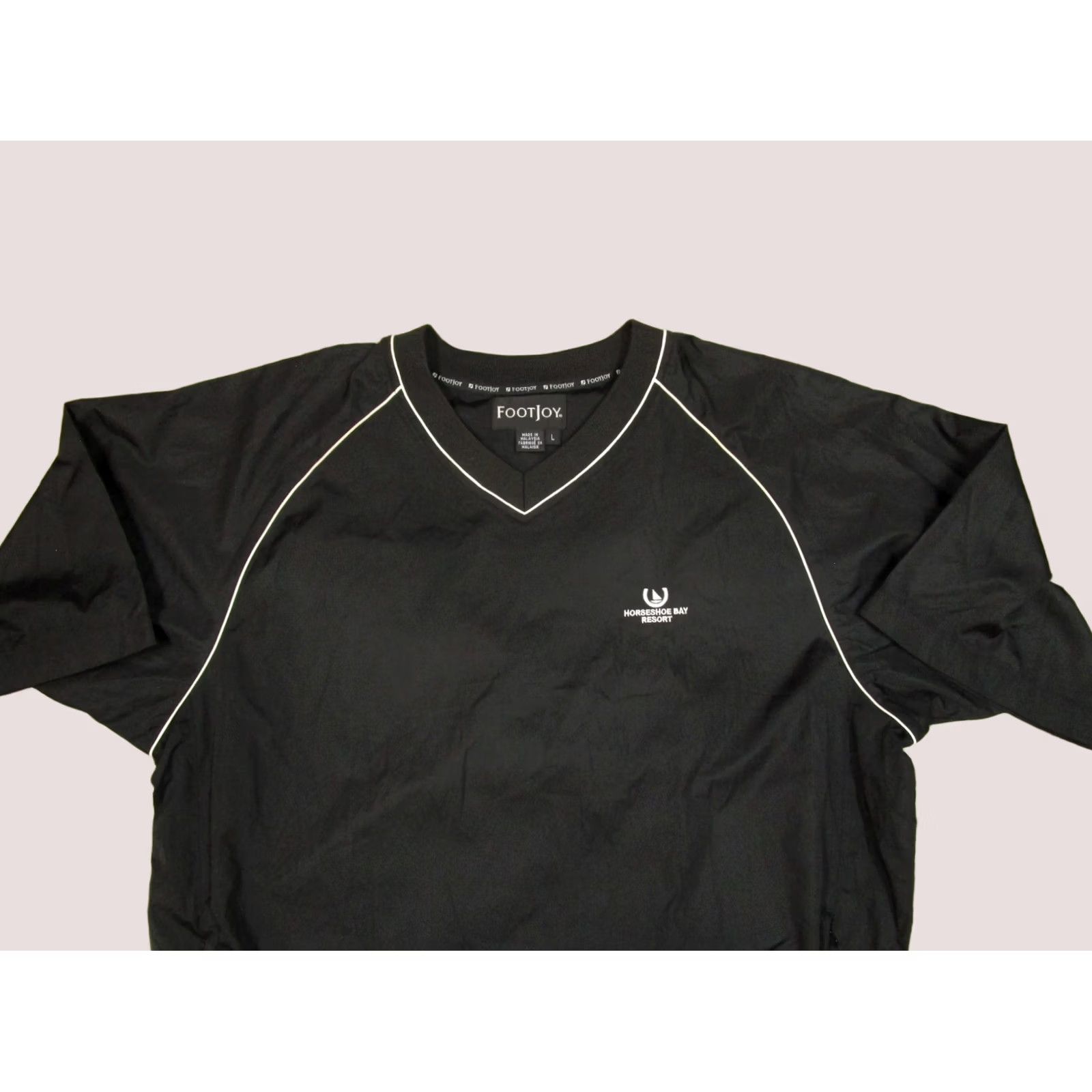 Footjoy FootJoy Windbreaker Men L Black Golf Windshirt Performance Golf Windbreaker Size US L / EU 52-54 / 3 - 1 Thumbnail