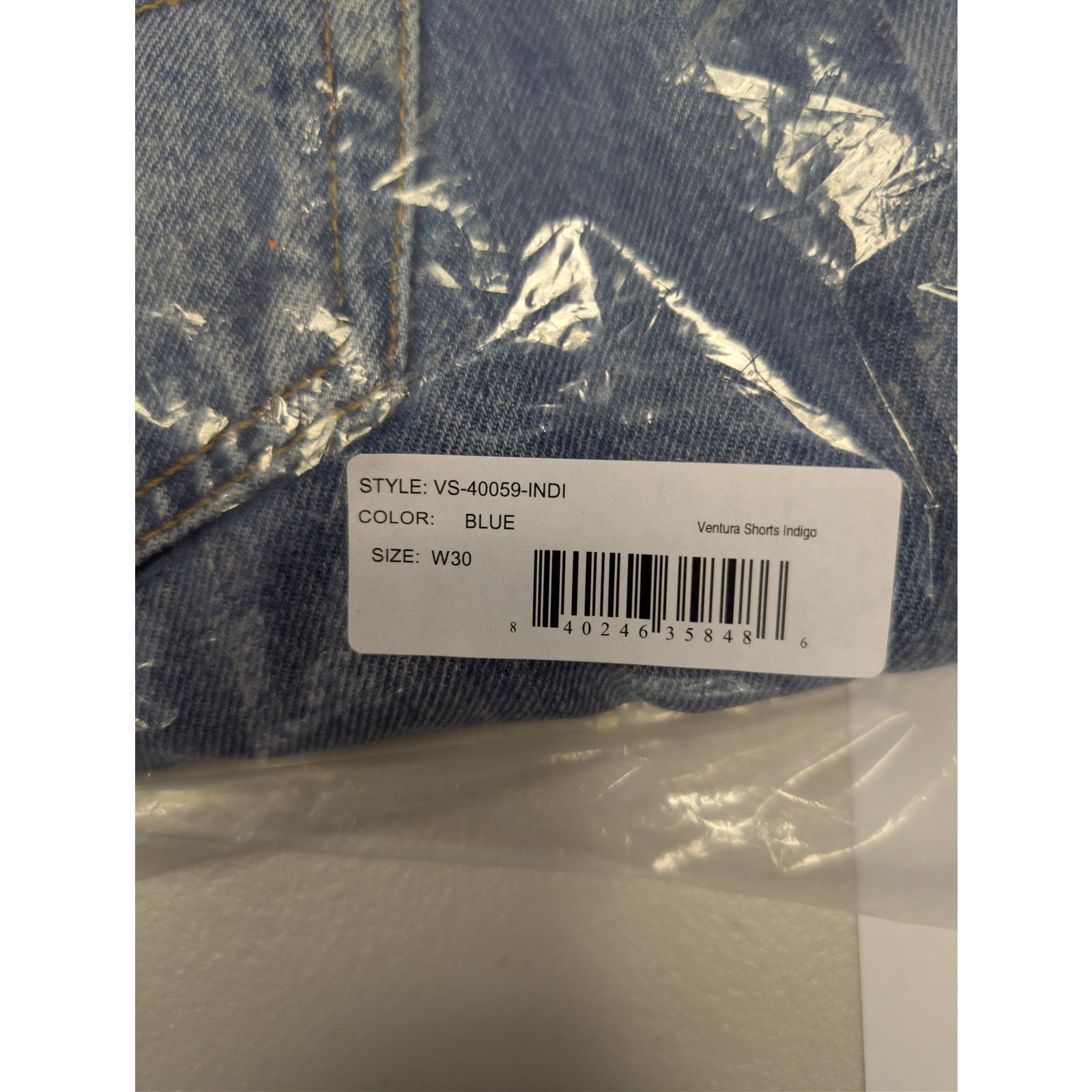 Gallery Dept. o1rshd1 Ventura Short in Indigo Blue Size US 30 / EU 46 - 21 Thumbnail
