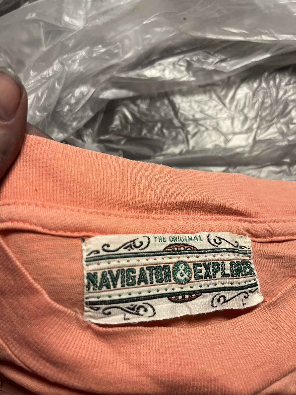 Japanese Brand × Vintage Vintage Navigator & Explorer Graphic Tee Size US L / EU 52-54 / 3 - 8 Thumbnail