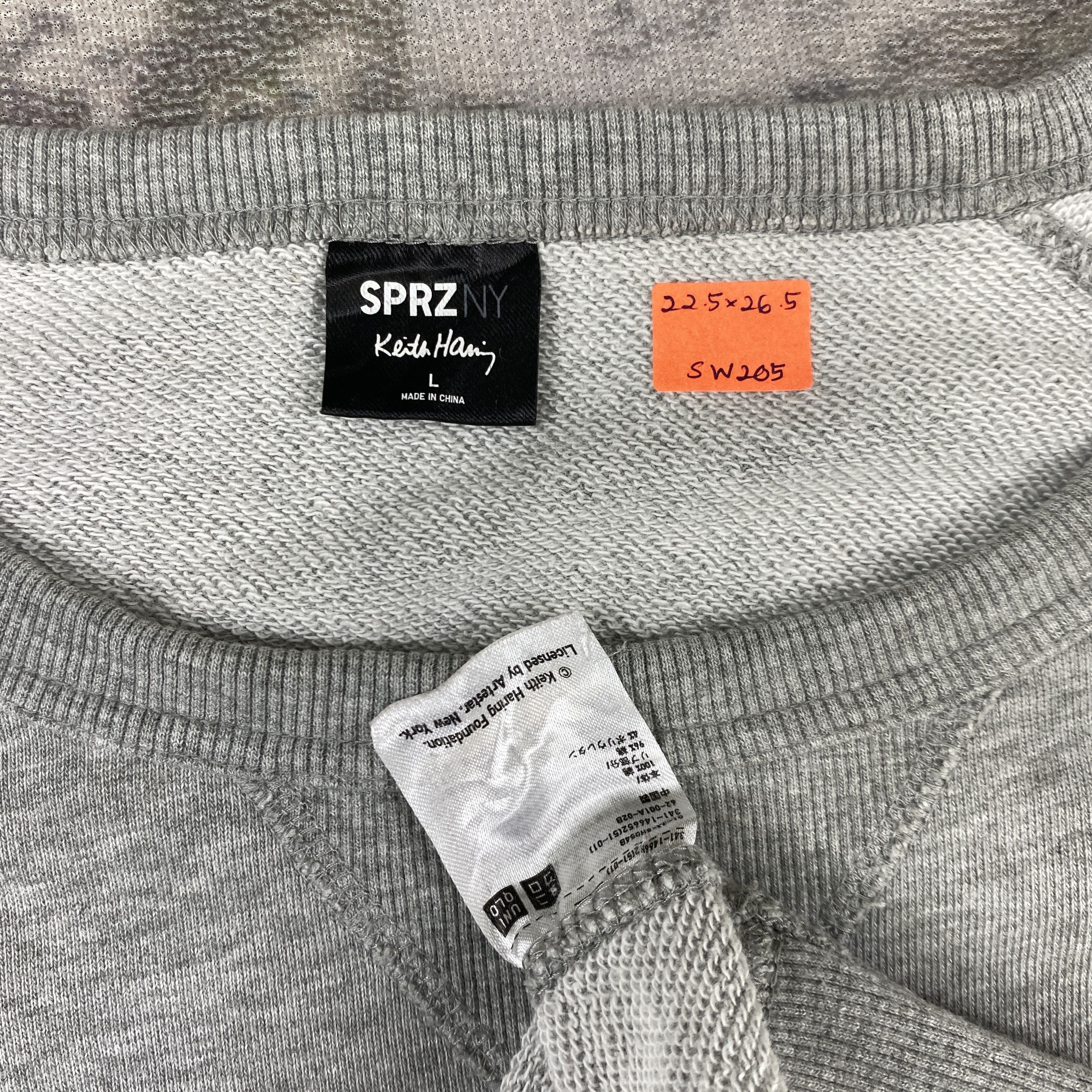 Keith Haring Keith Haring SPRZNY Crewneck Sweatshirt -SW205 Size US L / EU 52-54 / 3 - 3 Thumbnail