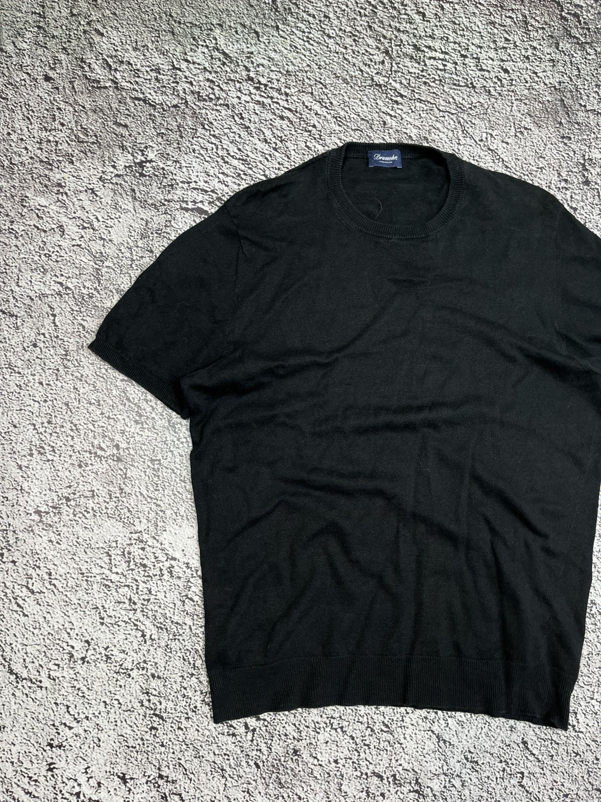 Drumohr VINTAGE DRUMOHR LINEN TEE SHIRT OLD MONDEY LUXURY CASUAL Size US M / EU 48-50 / 2 - 2 Thumbnail