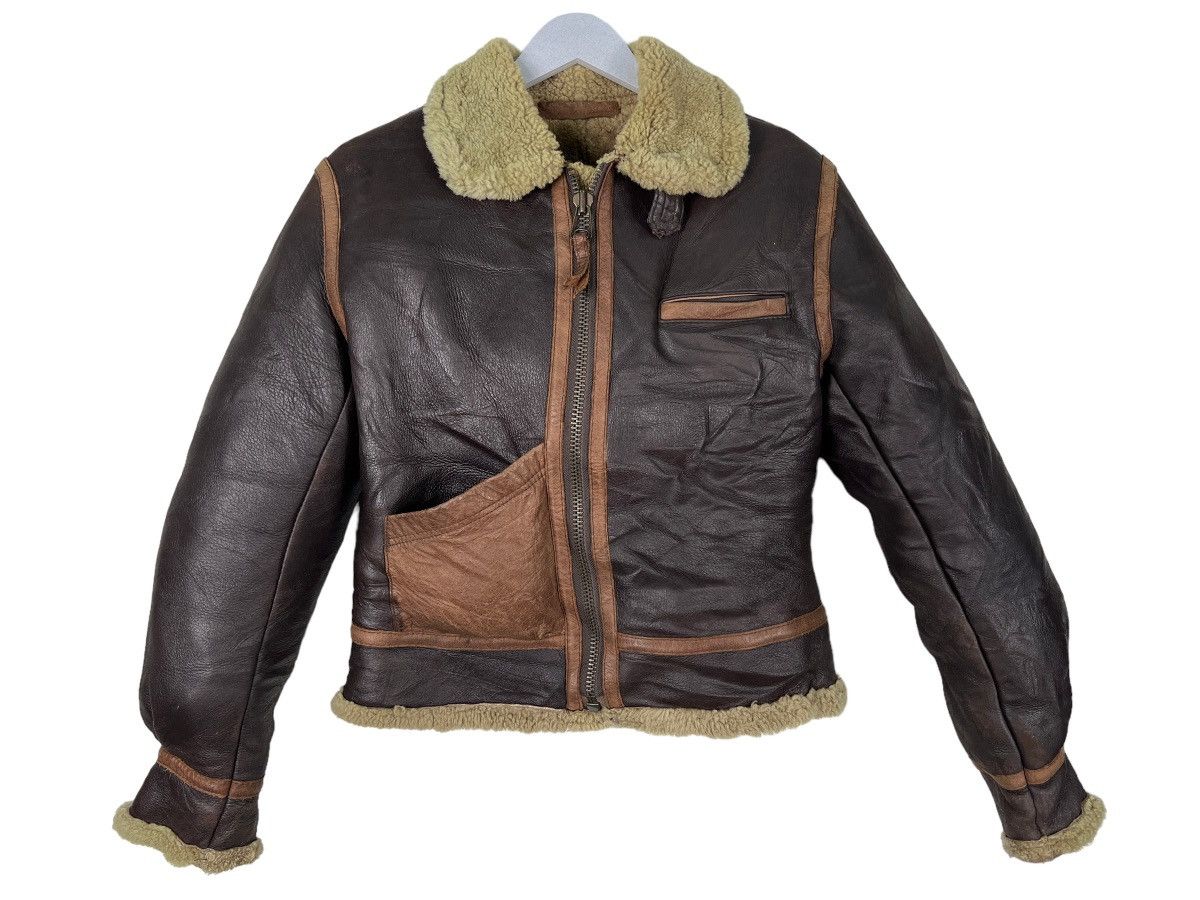 45rpm 🔥 ARCHIVES 45rpm KIRO HIRATA CROP LEATHER SHEARLING JACKET Size US S / EU 44-46 / 1 - 5 Thumbnail